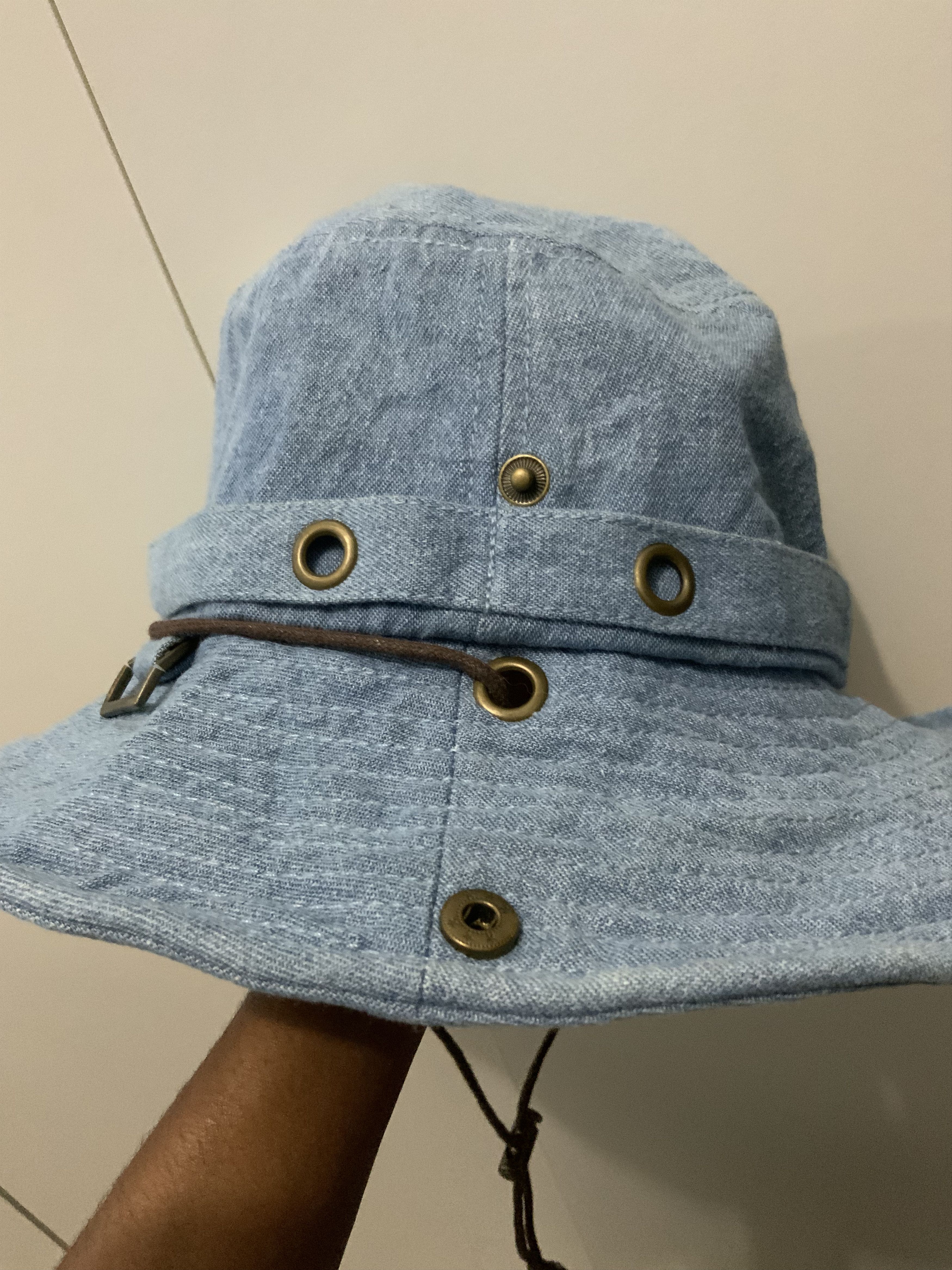 If Six Was Nine Denim Streetwear Bucket Hats Size ONE SIZE - 13 Thumbnail