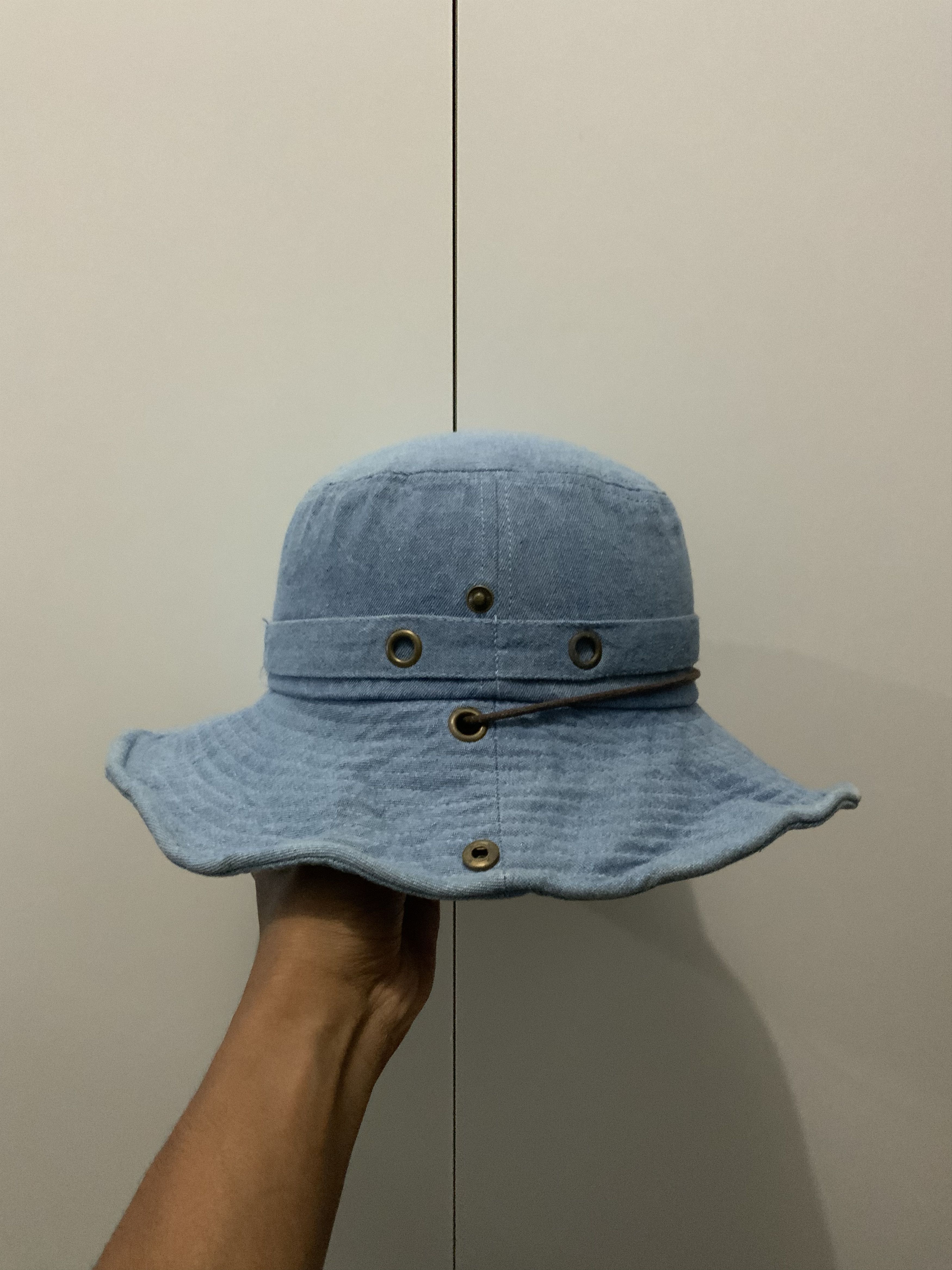 If Six Was Nine Denim Streetwear Bucket Hats Size ONE SIZE - 4 Thumbnail