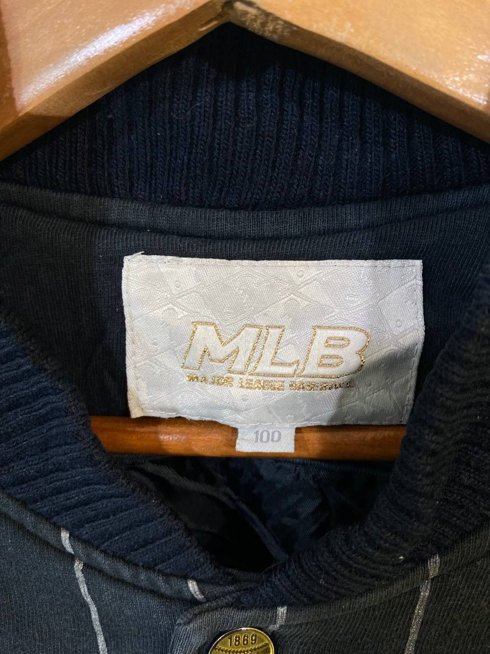 MLB Vintage New York Yankees Varsity Jacket Embroided Size US L / EU 52-54 / 3 - 9 Thumbnail