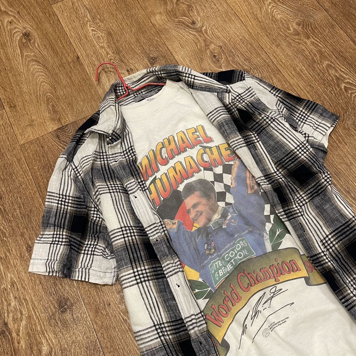 Flannel Vintage 90s Plaid Flannel Shirt Y2K Streetwear Checkered Size US M / EU 48-50 / 2 - 6 Thumbnail