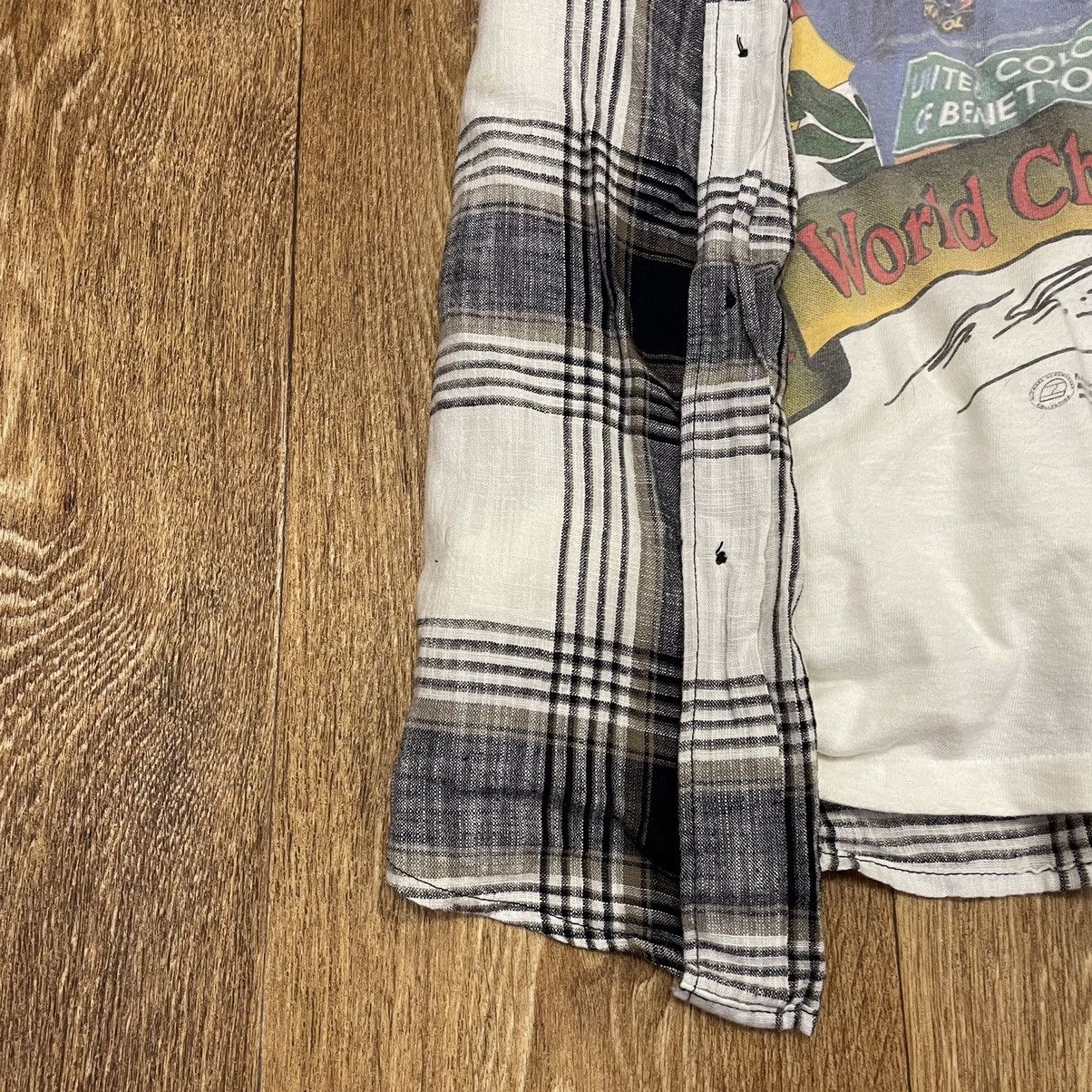 Flannel Vintage 90s Plaid Flannel Shirt Y2K Streetwear Checkered Size US M / EU 48-50 / 2 - 3 Thumbnail