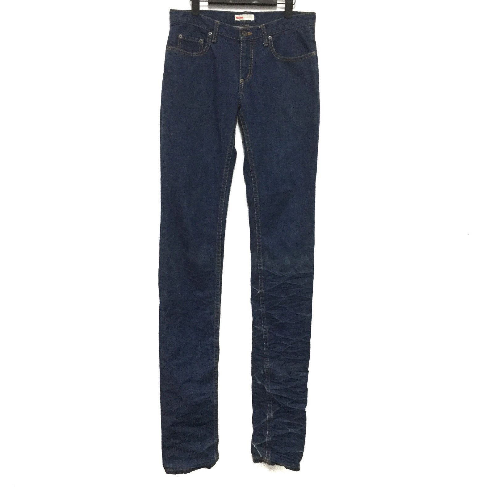 Issey Miyake 😧Rare Long Design Ne-net Jeans By Issey Miyake (girl Size) Size US 31 - 4 Thumbnail