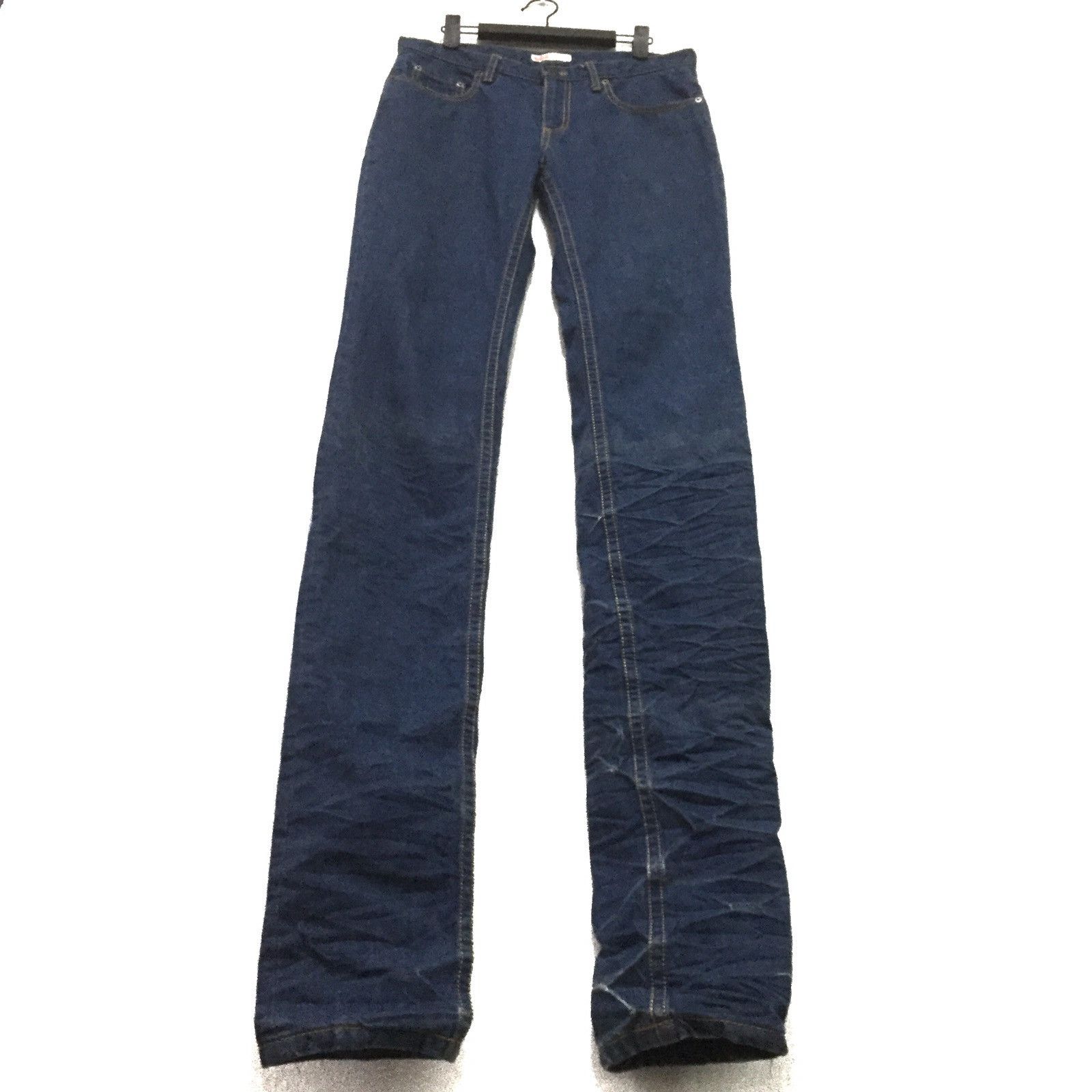 Issey Miyake 😧Rare Long Design Ne-net Jeans By Issey Miyake (girl Size) Size US 31 - 5 Thumbnail