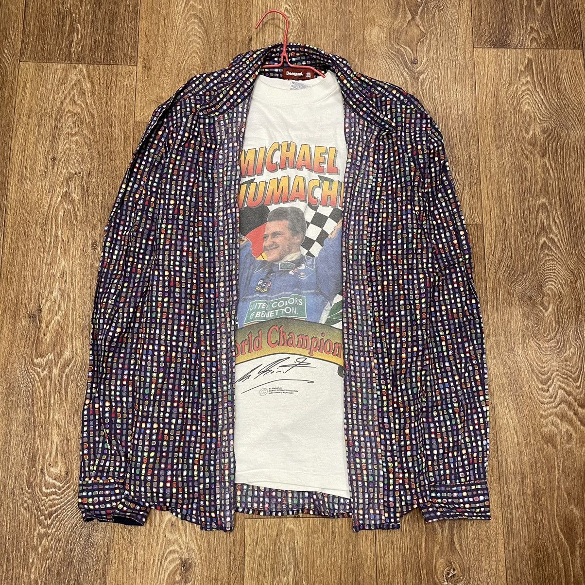 Vintage Vintage Y2K Michael Graphic Tee Sun Faded Oversized Rave XXL Size US XXL / EU 58 / 5 - 2 Thumbnail