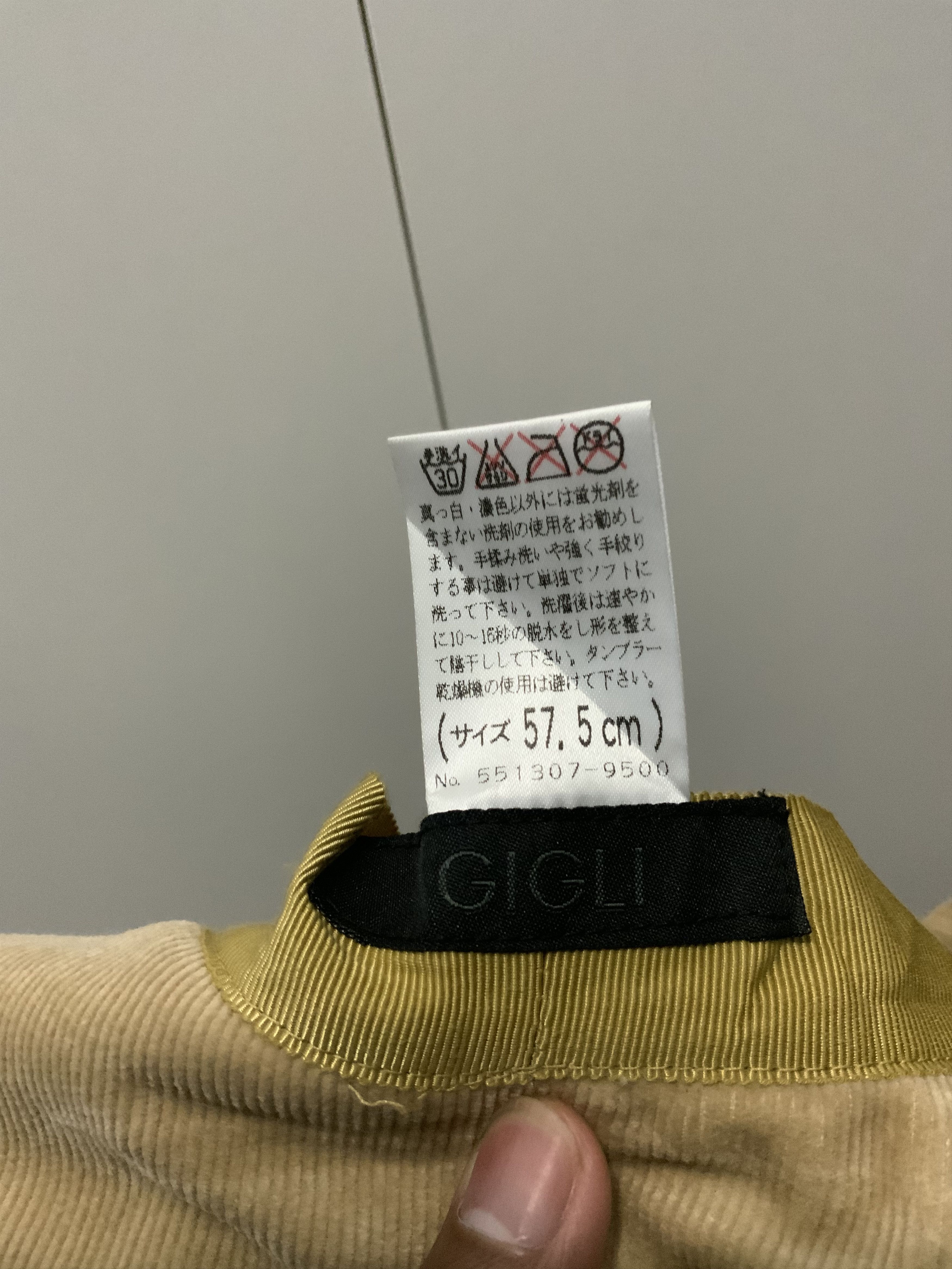 Japanese Brand Gigli Striped Corduroi Bucket Hat Size ONE SIZE - 15 Thumbnail