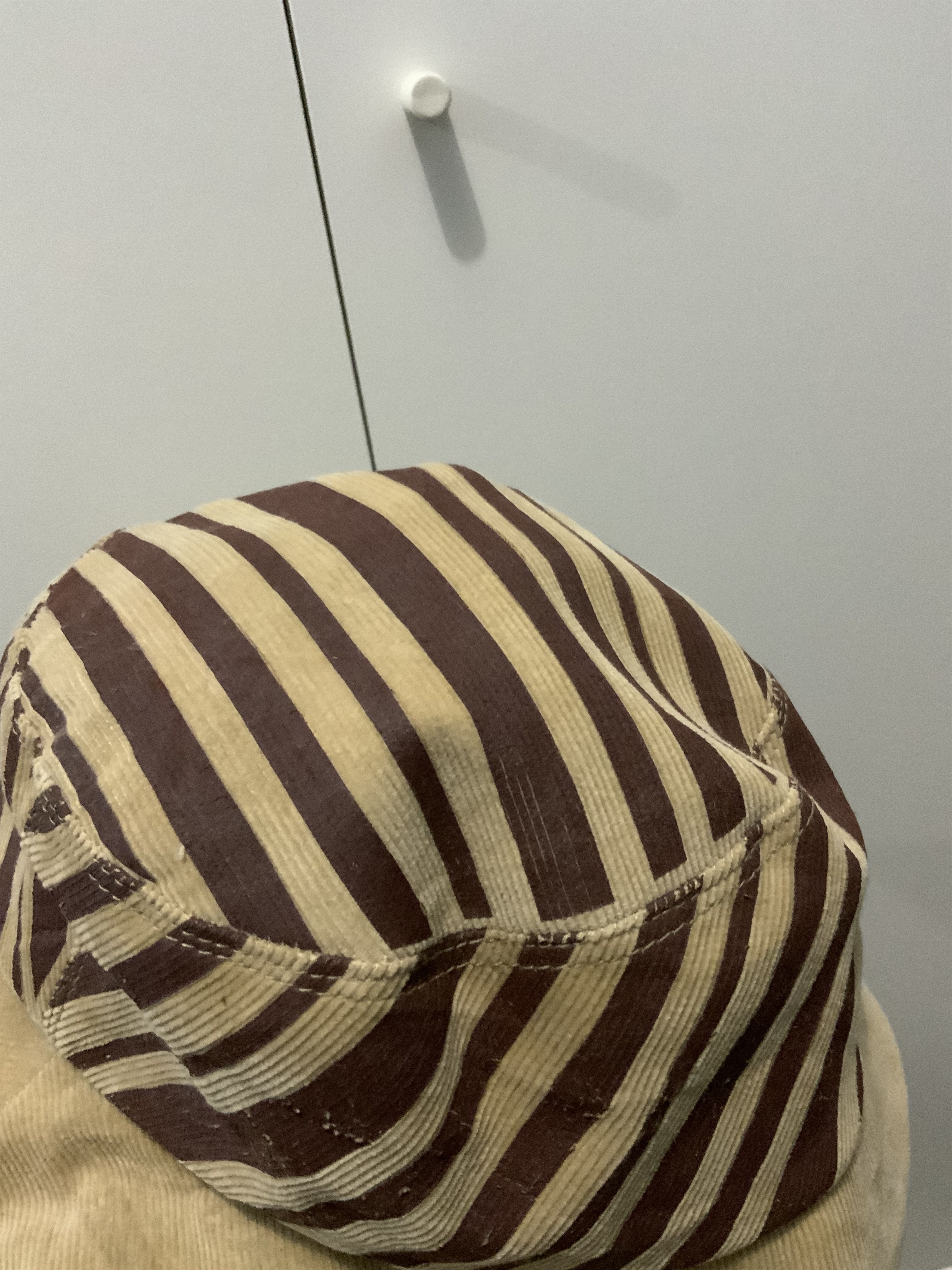 Japanese Brand Gigli Striped Corduroi Bucket Hat Size ONE SIZE - 12 Thumbnail