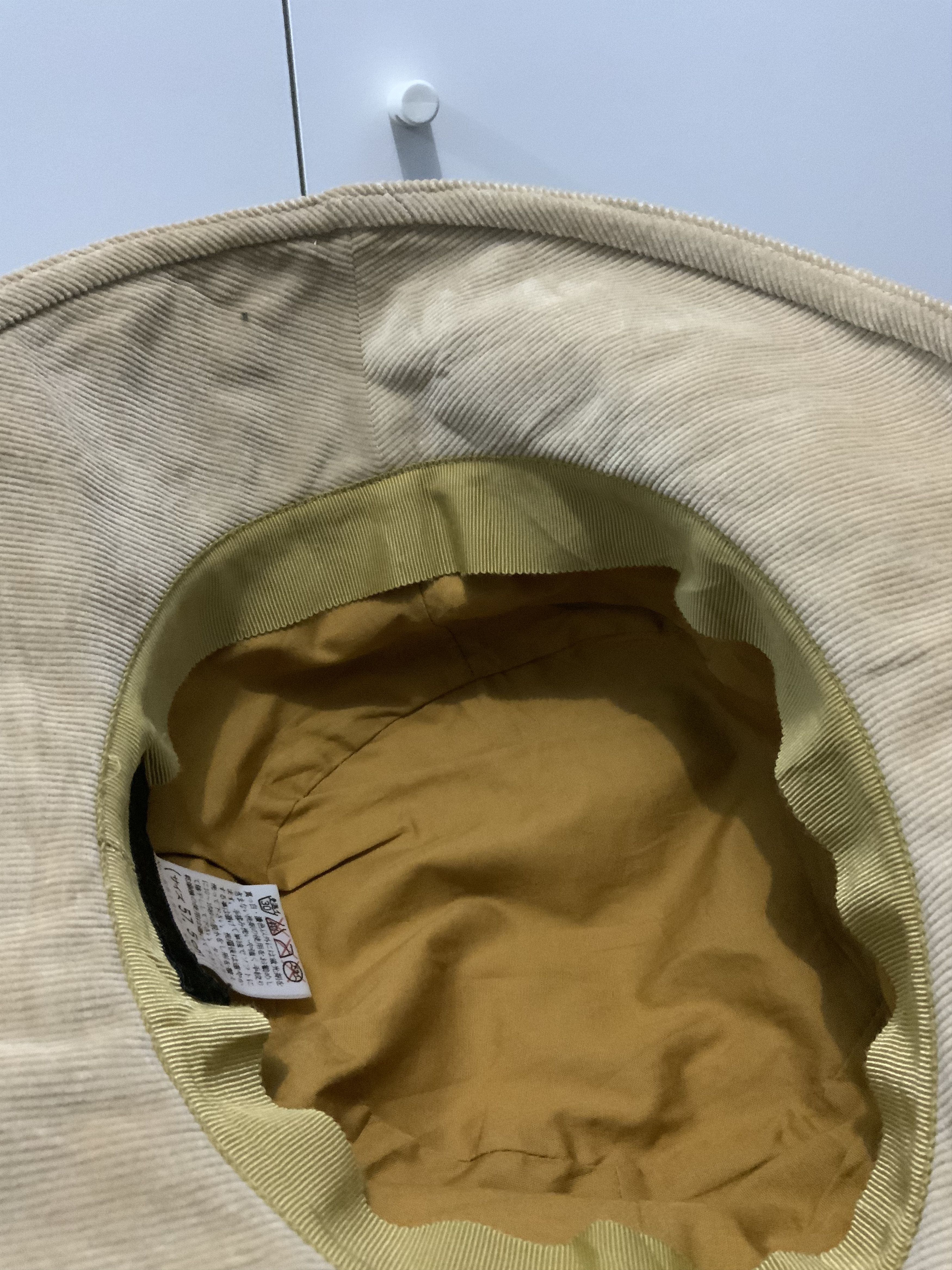 Japanese Brand Gigli Striped Corduroi Bucket Hat Size ONE SIZE - 11 Thumbnail