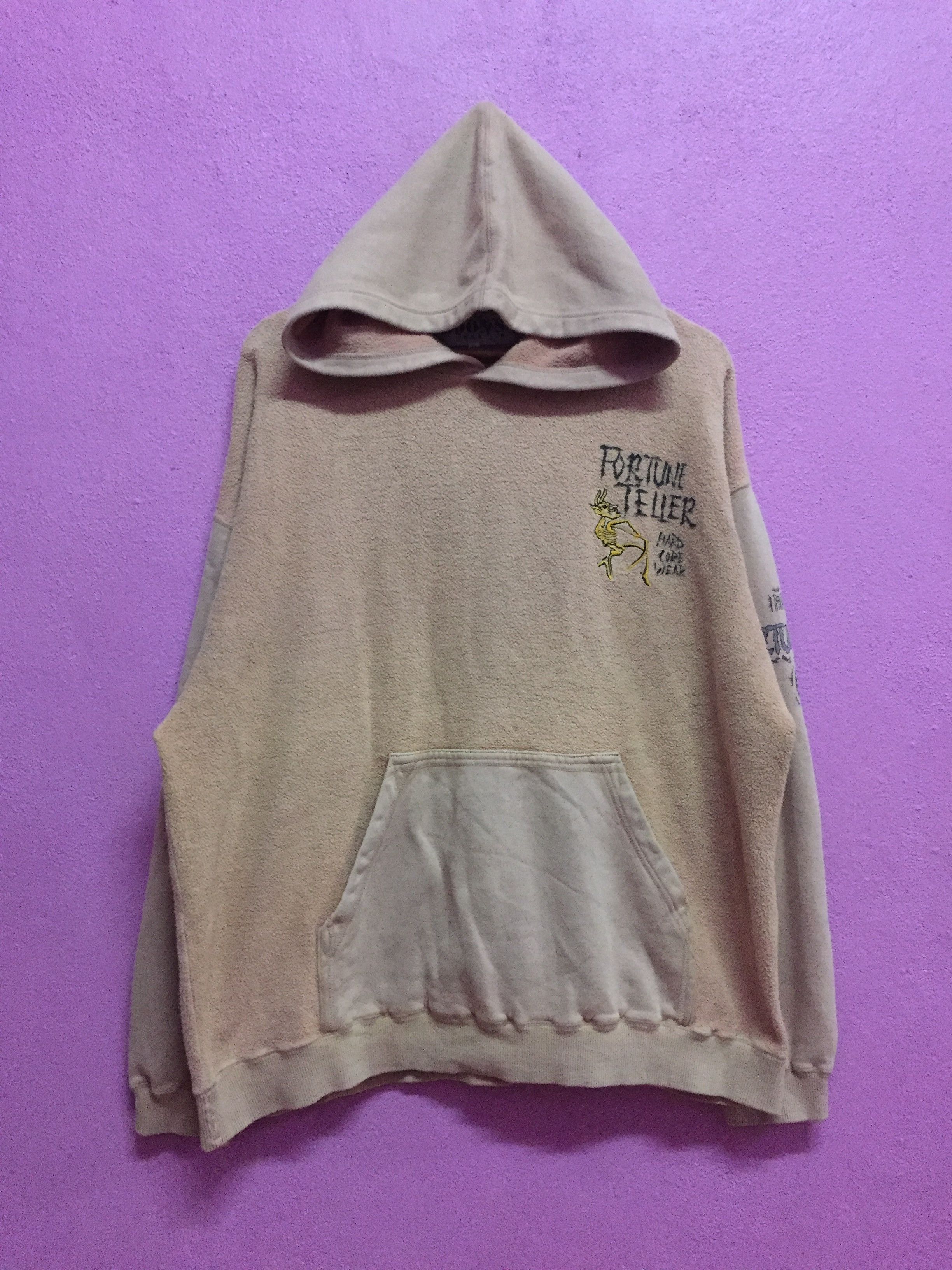 Vintage Fortune Teller Hardcore Hoodies Size US XL / EU 56 / 4 - 1 Thumbnail