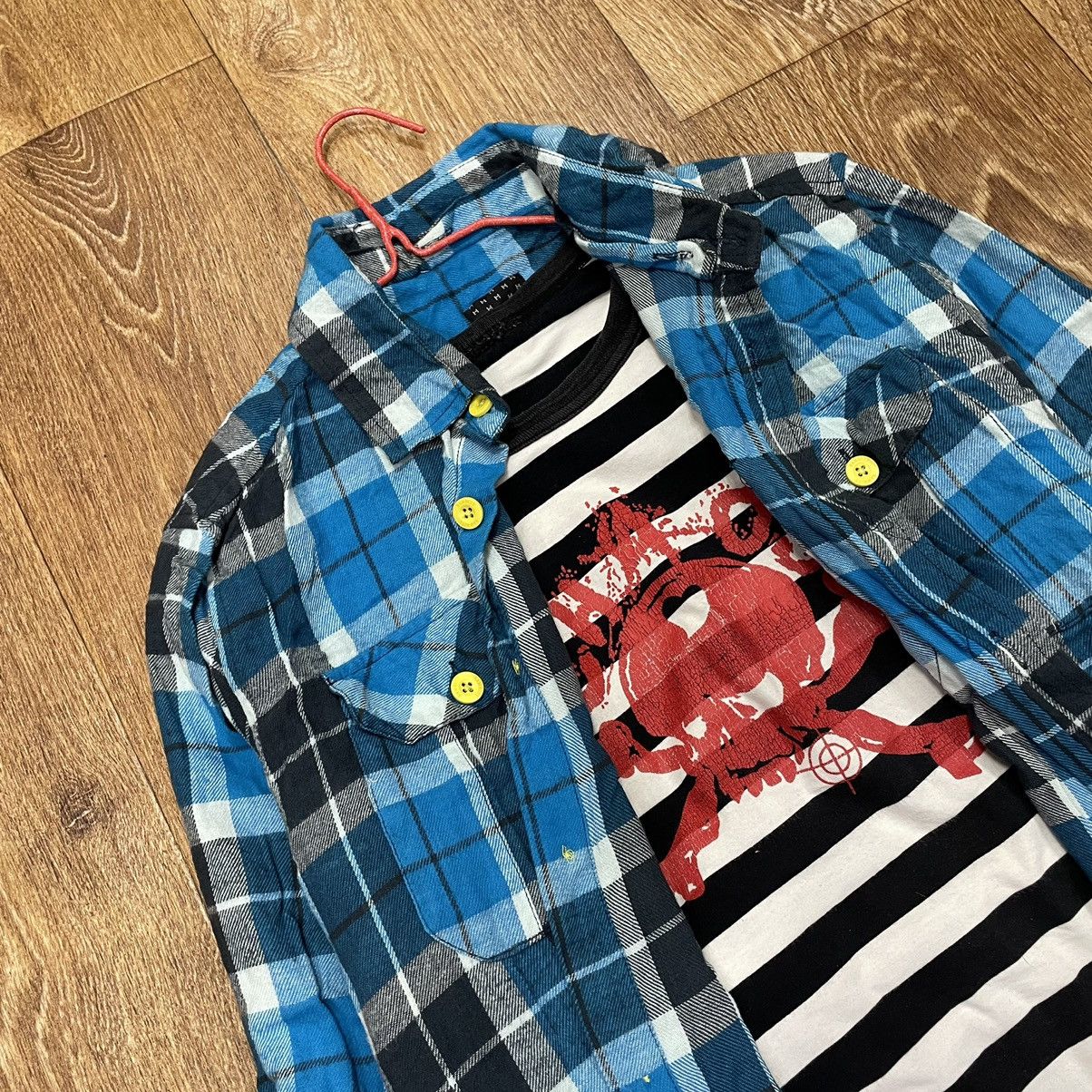 Vintage Vintage 90s Plaid Shirt Y2K Grunge Streetwear Checkered M Size US M / EU 48-50 / 2 - 5 Thumbnail