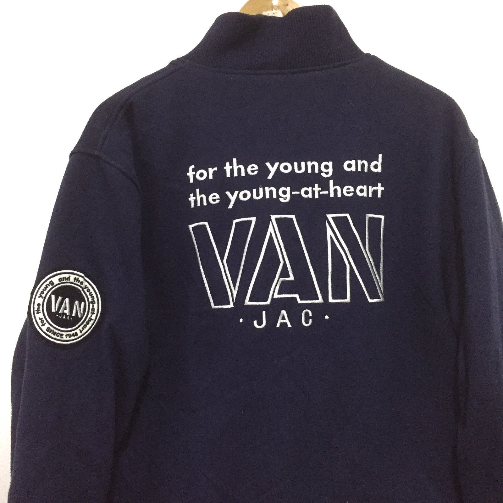 Vans × Vintage Van Jac varsity Jacket Big Logo Size US L / EU 52-54 / 3 - 7 Thumbnail