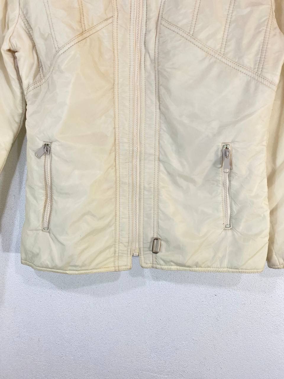 Vintage Vintage White Stag Retro Puffer Jacket Size L / US 10 / IT 46 - 5 Thumbnail