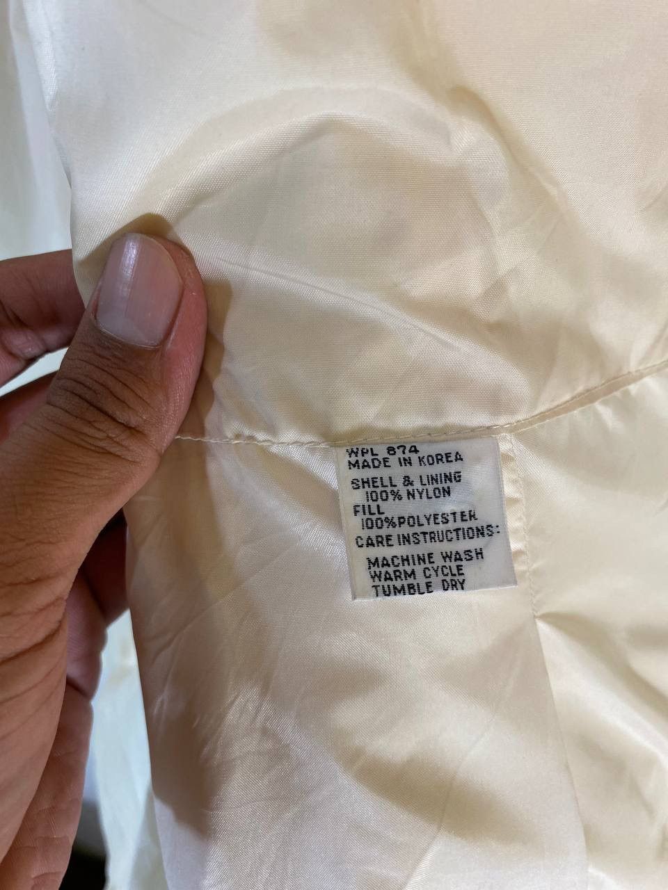 Vintage Vintage White Stag Retro Puffer Jacket Size L / US 10 / IT 46 - 10 Thumbnail