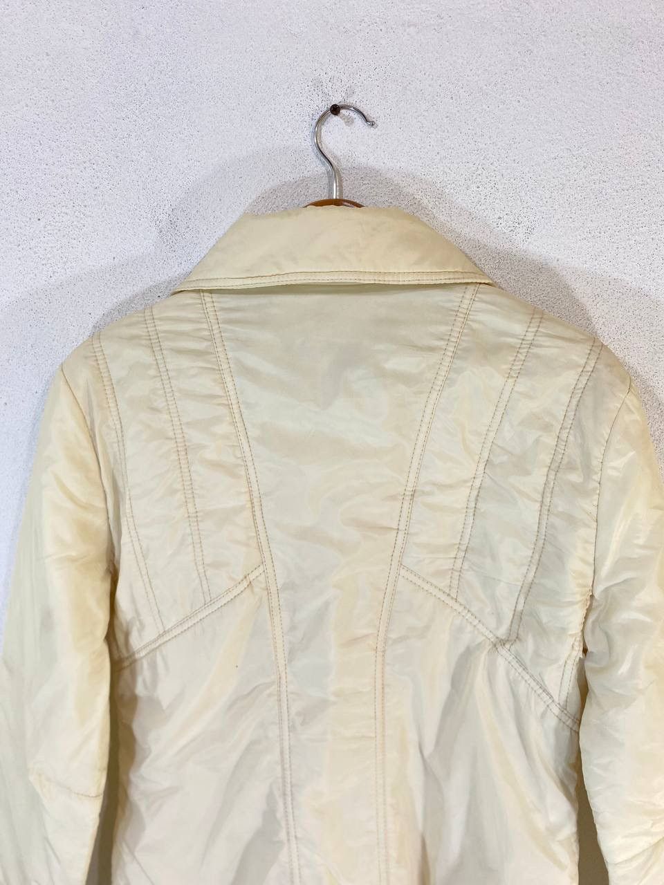 Vintage Vintage White Stag Retro Puffer Jacket Size L / US 10 / IT 46 - 9 Thumbnail