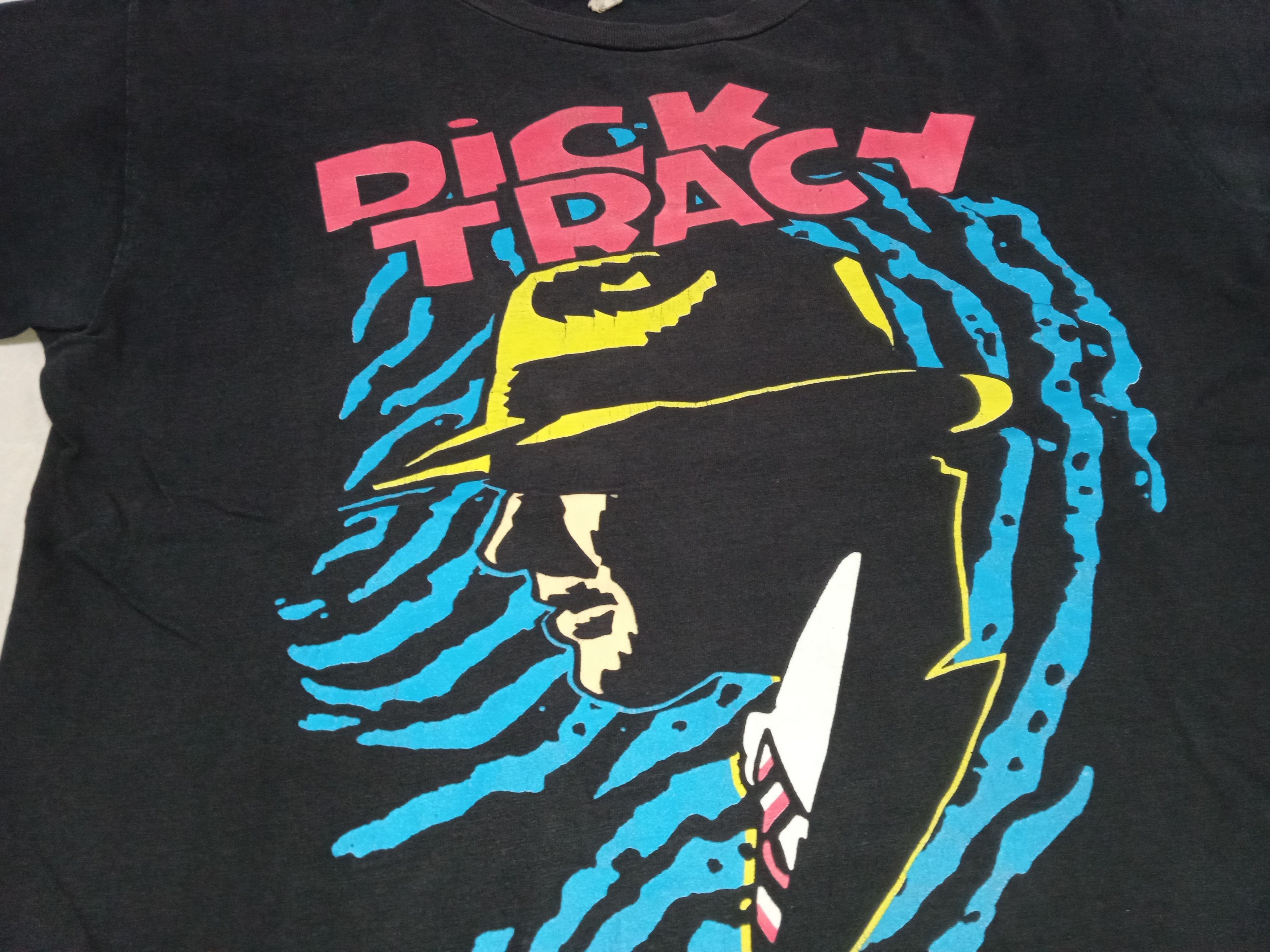 Vintage Vintage 90s Dick Tracy T-Shirt Size US L / EU 52-54 / 3 - 2 Thumbnail