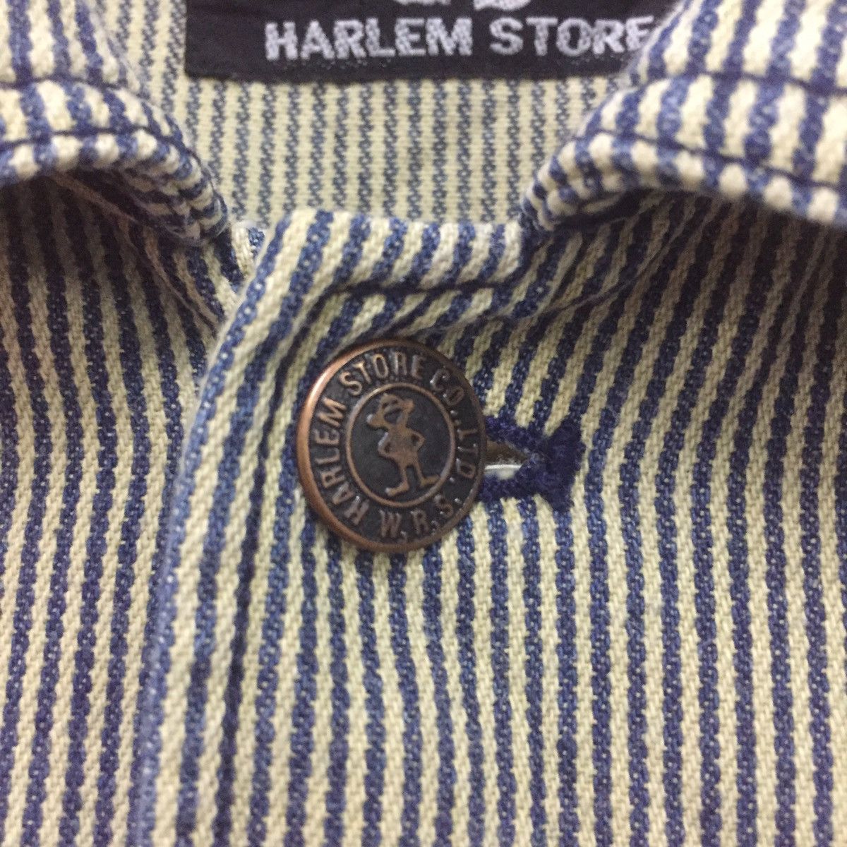 Japanese Brand Harlem store long sleeve big logo Size US L / EU 52-54 / 3 - 4 Thumbnail