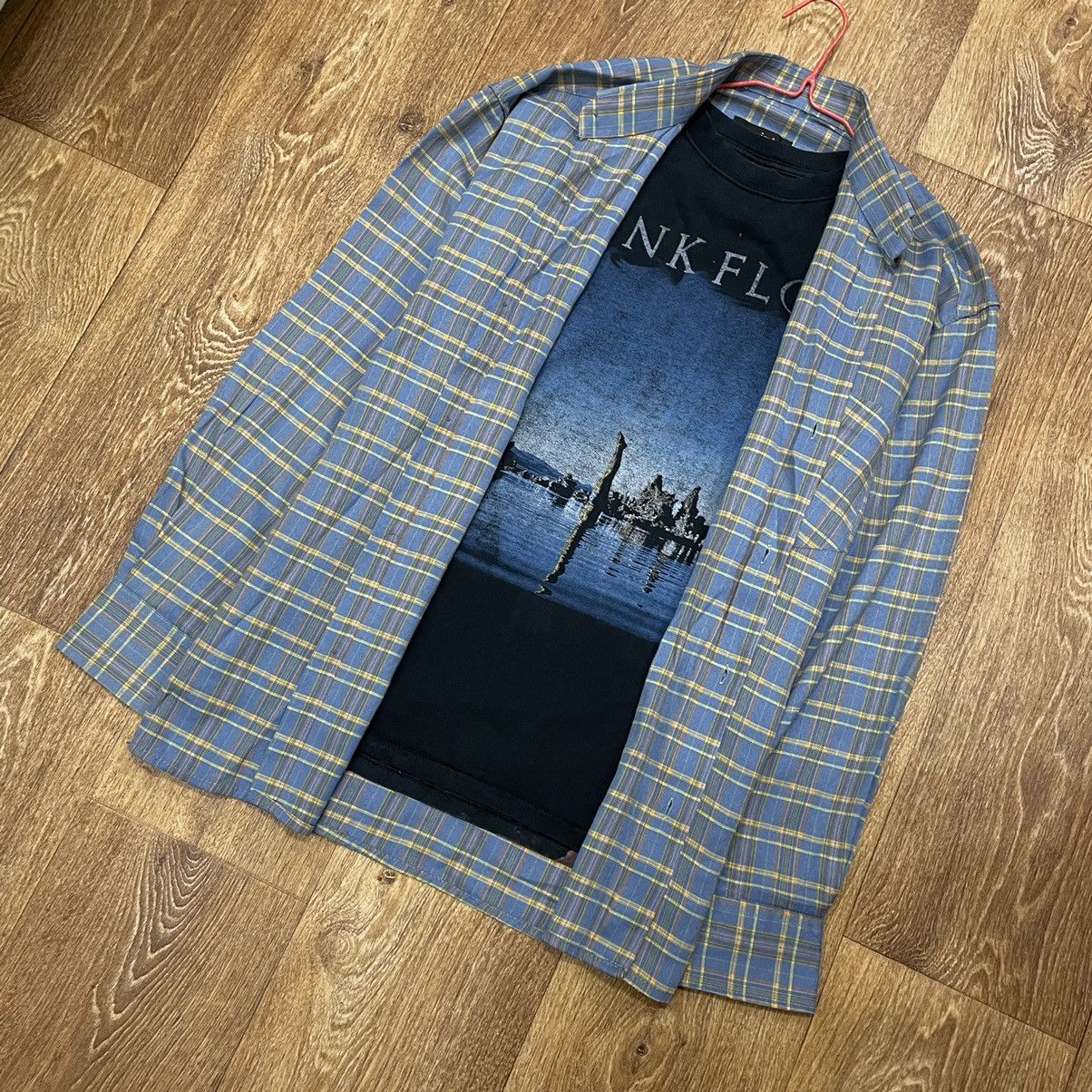 Vintage Vintage 90s Plaid Shirt Oversized Grunge Streetwear Faded L Size US L / EU 52-54 / 3 - 1 Thumbnail