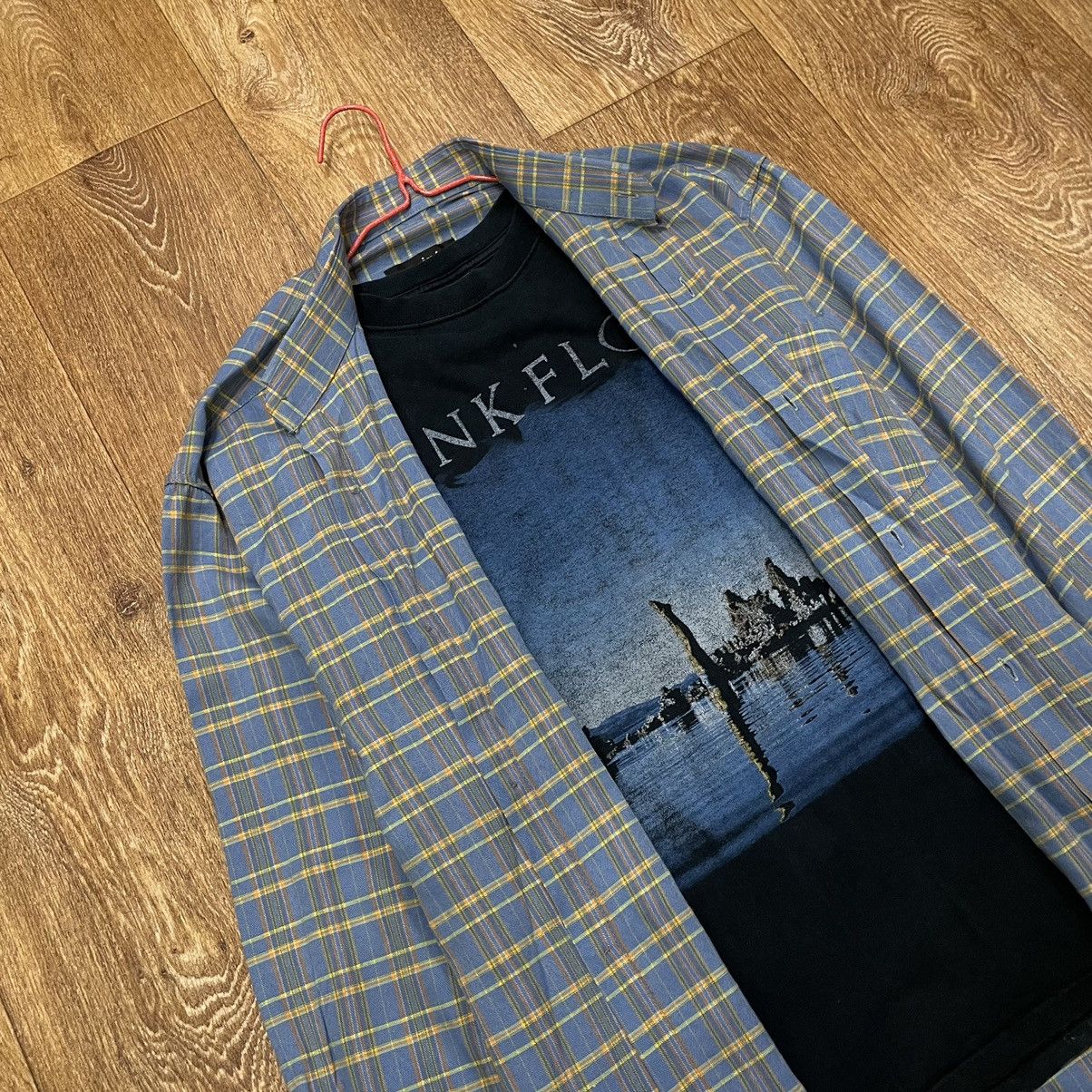 Vintage Vintage 90s Plaid Shirt Oversized Grunge Streetwear Faded L Size US L / EU 52-54 / 3 - 6 Thumbnail