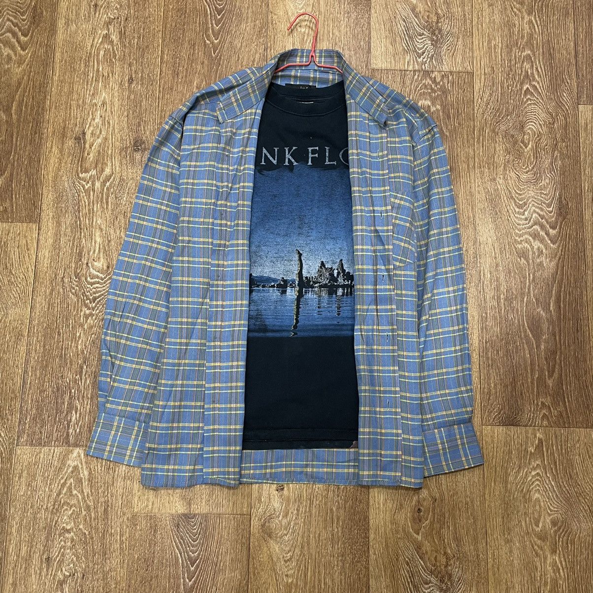Vintage Vintage 90s Plaid Shirt Oversized Grunge Streetwear Faded L Size US L / EU 52-54 / 3 - 2 Thumbnail