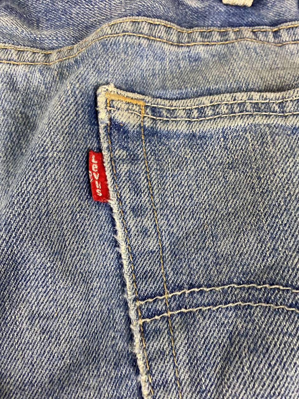 Levi's levis 559 uneven faded distressed denim Size US 42 / EU 58 - 5 Thumbnail