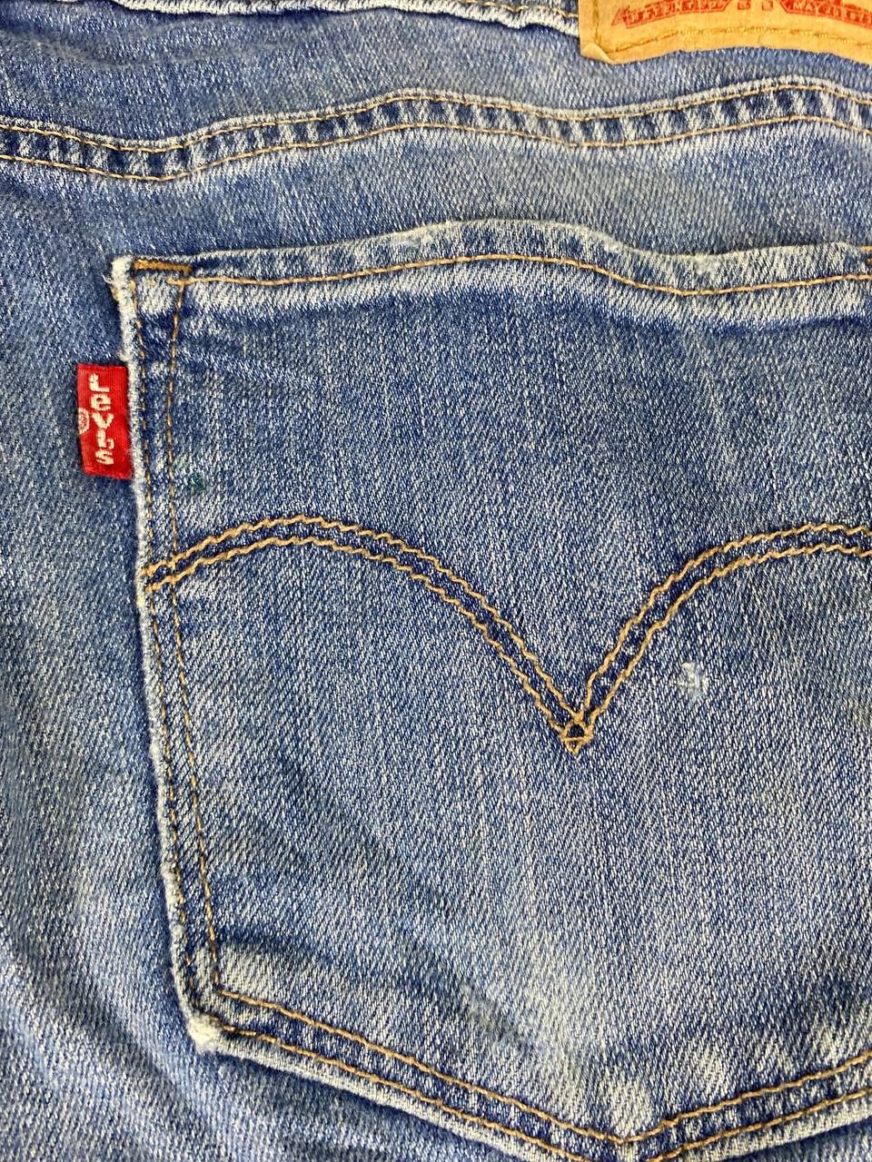 Levi's levis 711 skinny distressed denim Size US 35 - 5 Thumbnail