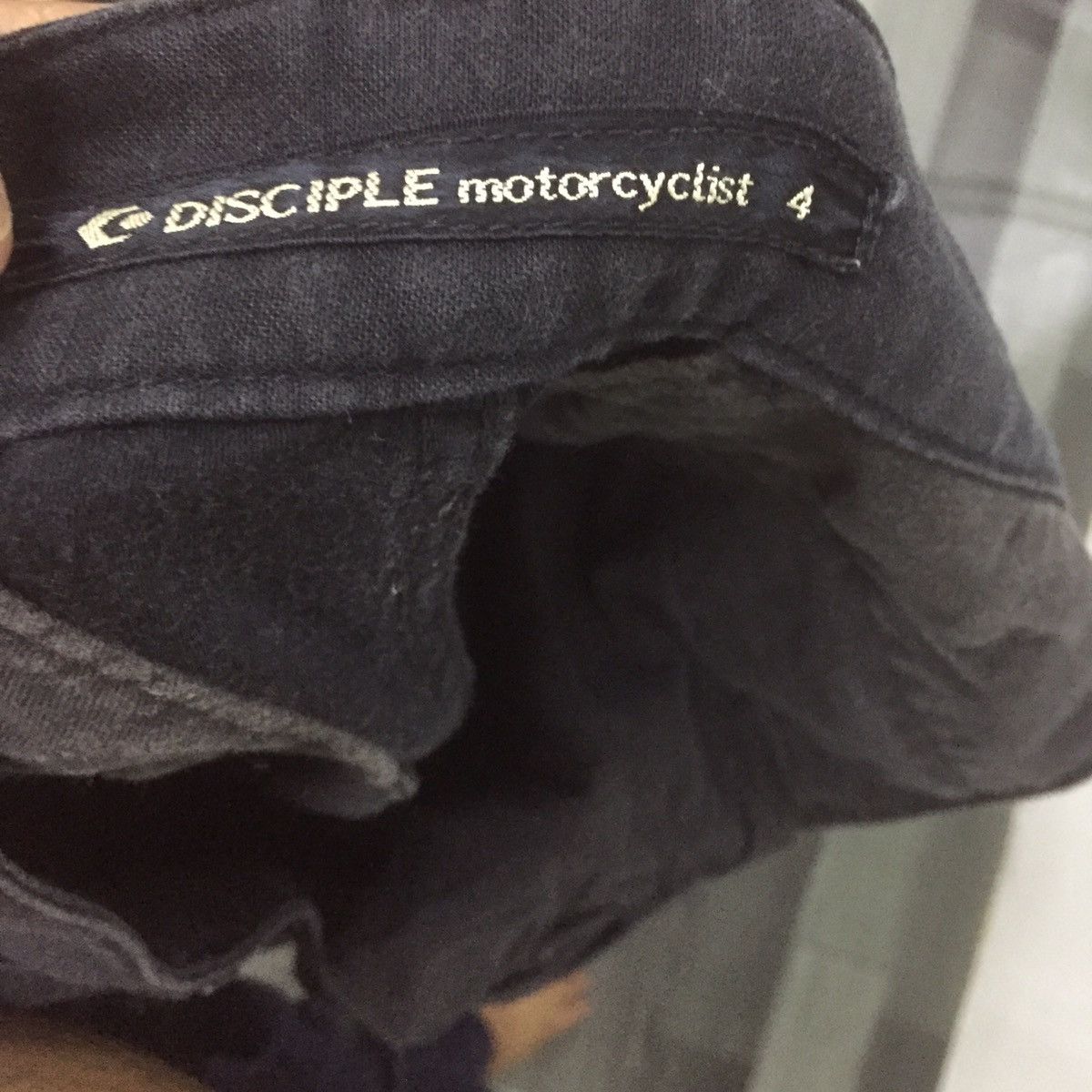 Designer Bikers pants /cargo pants slim fit by disciple motorcyclist Size US 30 / EU 46 - 9 Thumbnail