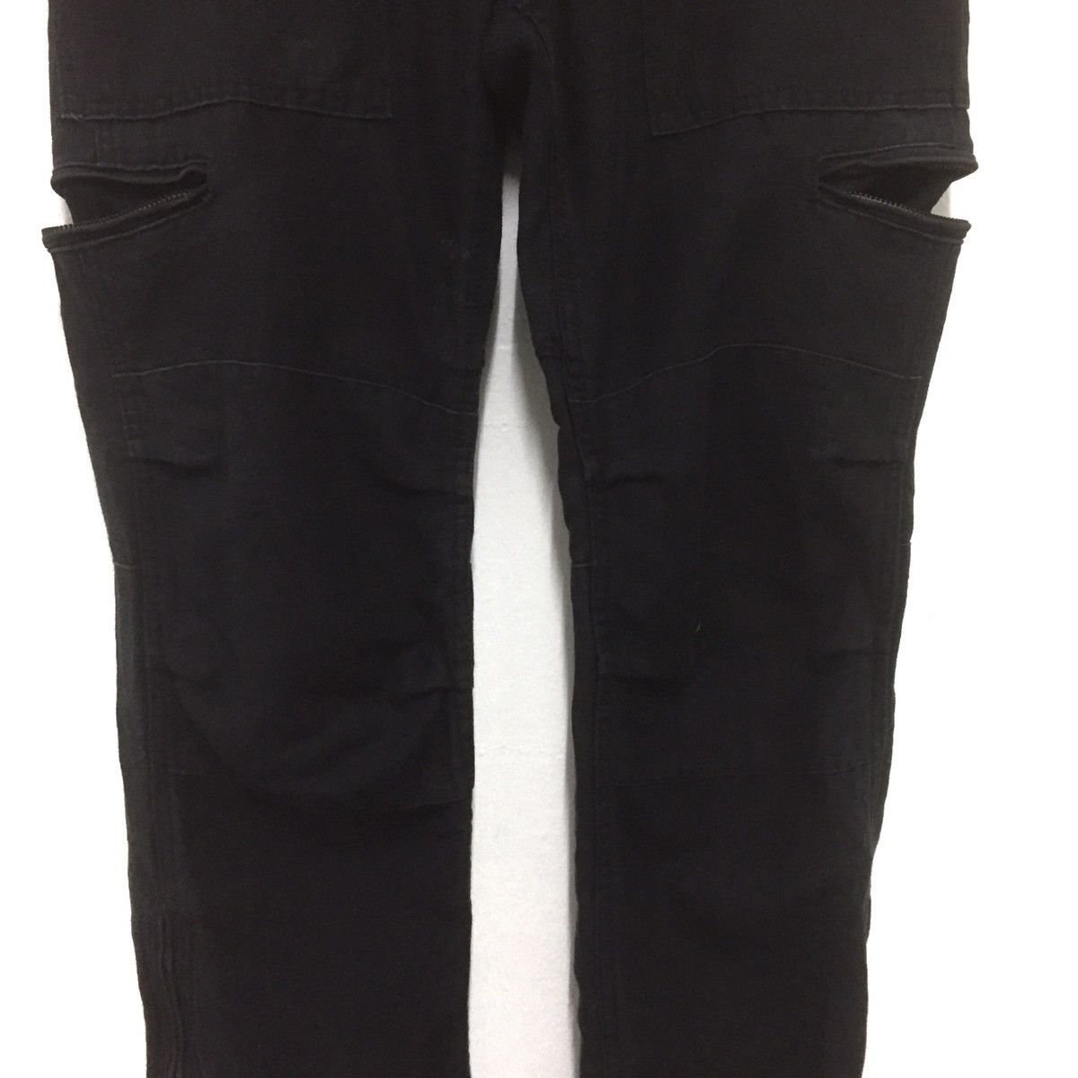 Designer Bikers pants /cargo pants slim fit by disciple motorcyclist Size US 30 / EU 46 - 3 Thumbnail