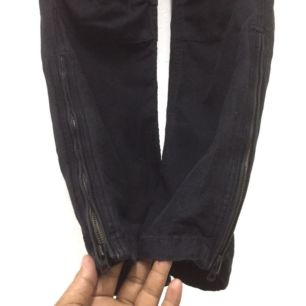 Designer Bikers pants /cargo pants slim fit by disciple motorcyclist Size US 30 / EU 46 - 8 Thumbnail