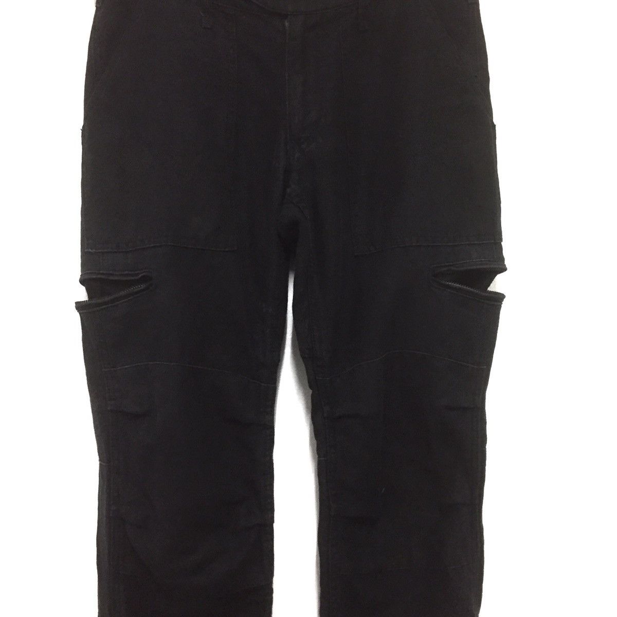 Designer Bikers pants /cargo pants slim fit by disciple motorcyclist Size US 30 / EU 46 - 5 Thumbnail