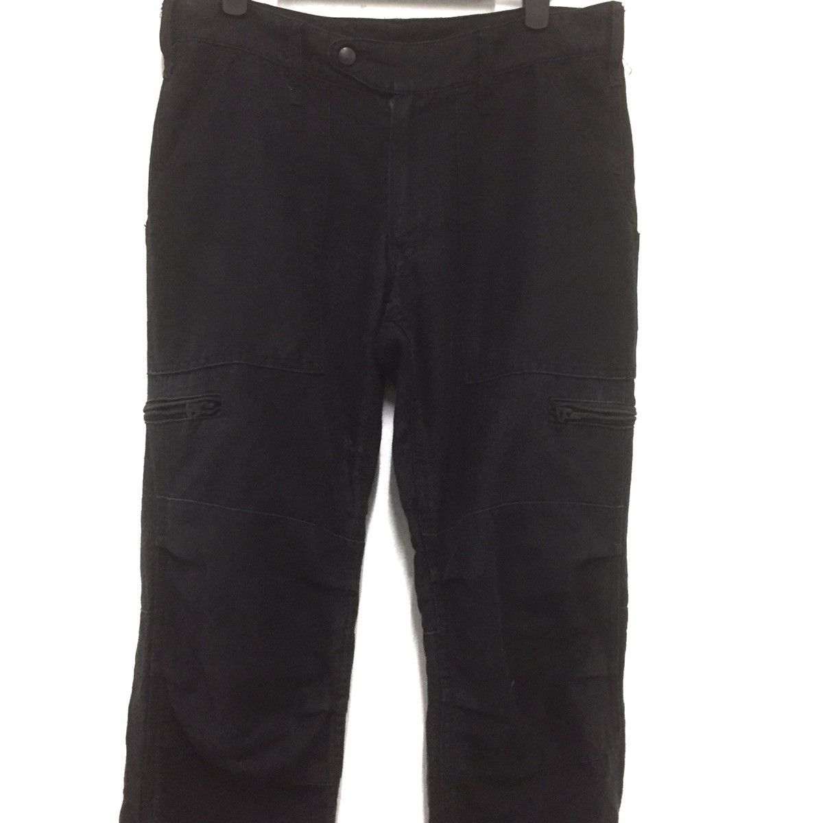 Designer Bikers pants /cargo pants slim fit by disciple motorcyclist Size US 30 / EU 46 - 7 Thumbnail