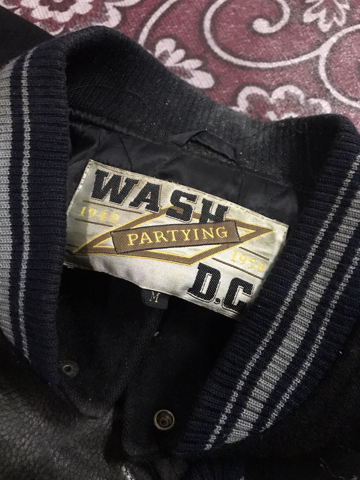 Other Brisk Club leather varsity jacket distressed Size US M / EU 48-50 / 2 - 3 Thumbnail