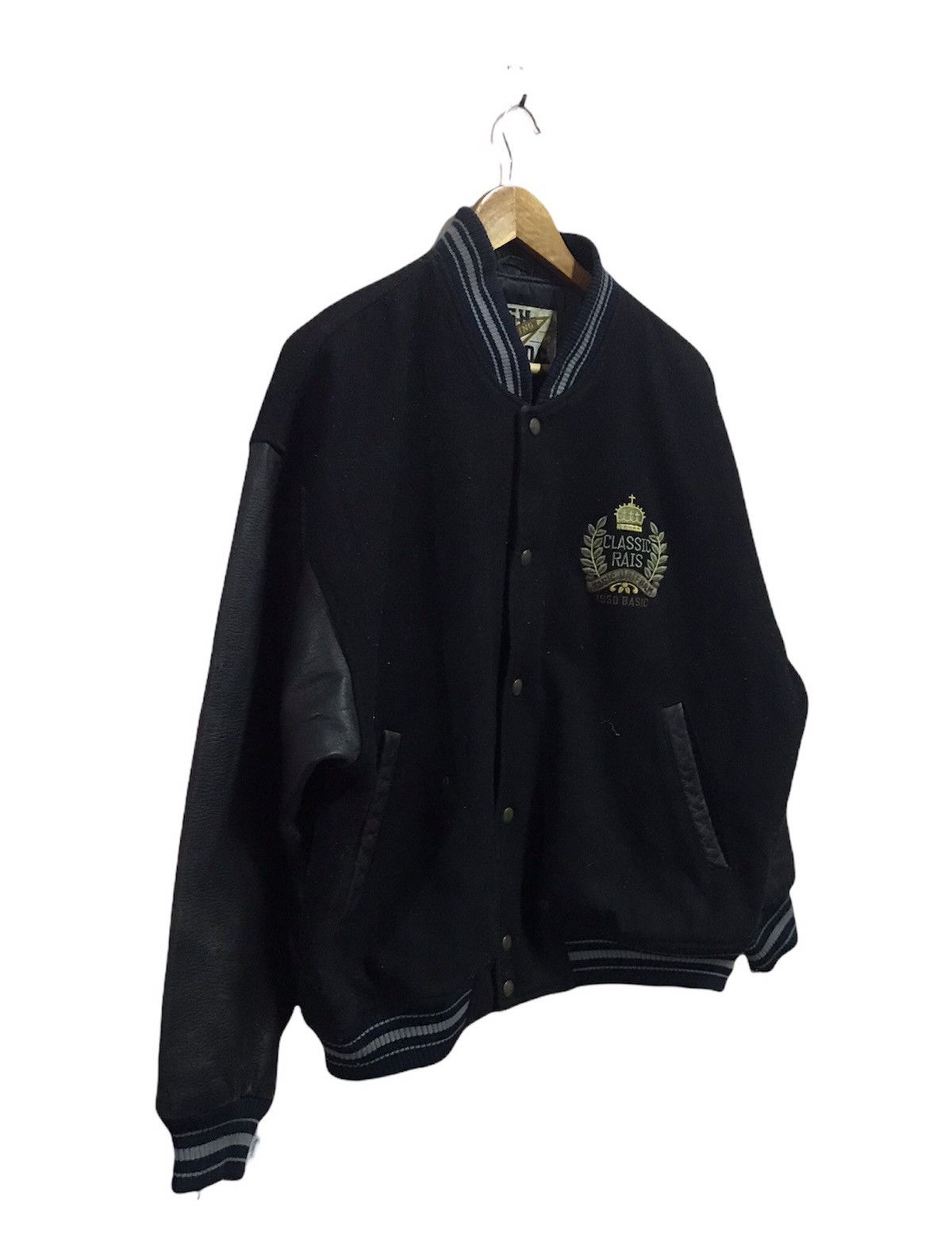 Other Brisk Club leather varsity jacket distressed Size US M / EU 48-50 / 2 - 5 Thumbnail