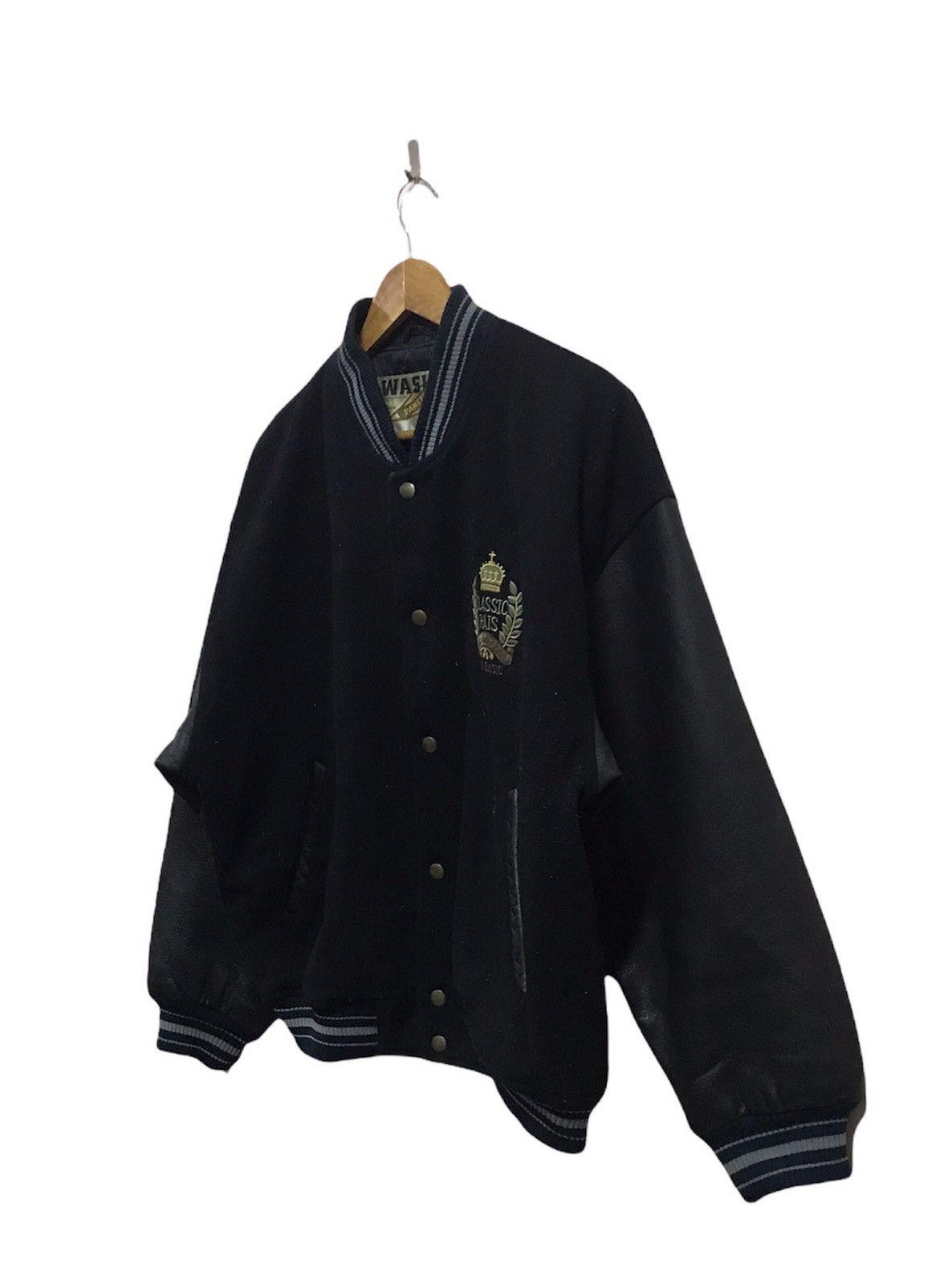Other Brisk Club leather varsity jacket distressed Size US M / EU 48-50 / 2 - 4 Thumbnail
