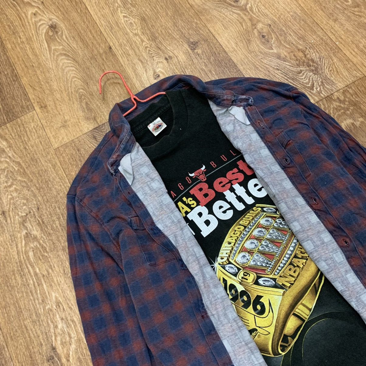 Flannel Vintage Flannel Checkered Shirt Travis Style Size US XXL / EU 58 / 5 - 4 Thumbnail