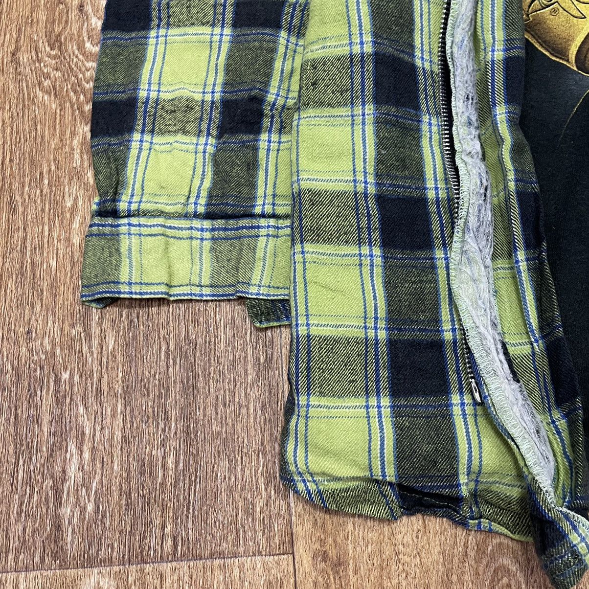 Vintage Vintage 90s Checkered Shirt Oversized Grunge Workwear Logo L Size US L / EU 52-54 / 3 - 4 Thumbnail