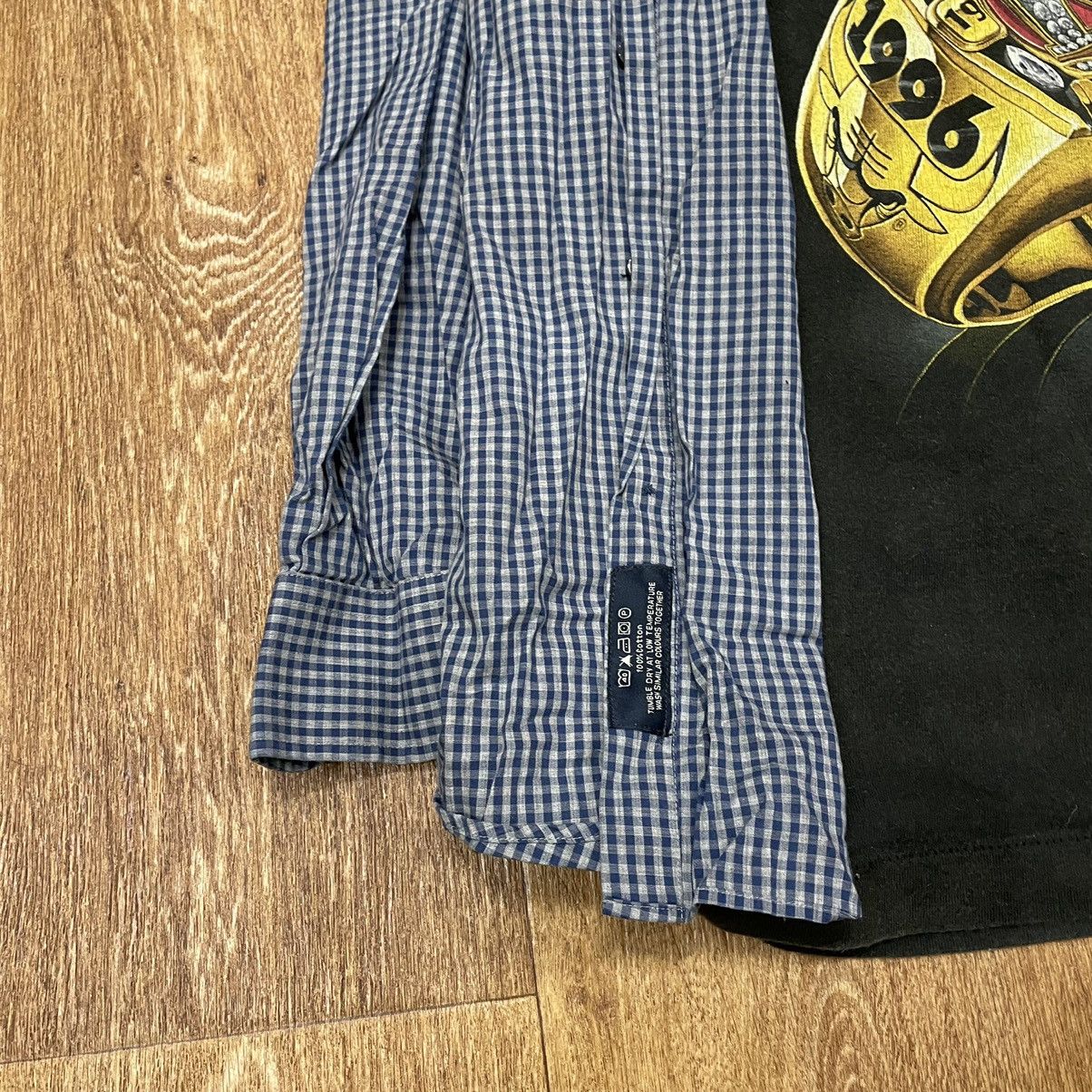 Vintage Vintage 90s Checkered Shirt Grunge Streetwear Skate Logo M Size US M / EU 48-50 / 2 - 3 Thumbnail