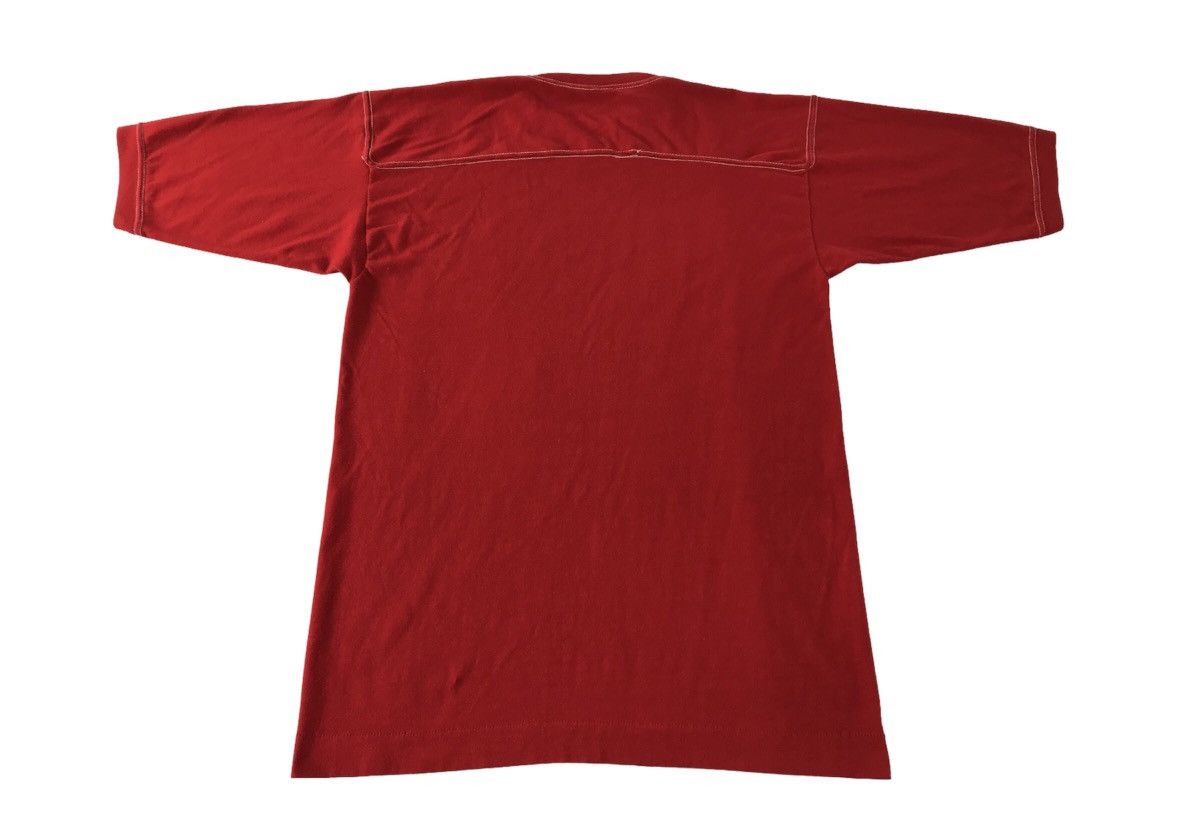 Vintage 80s 90s Wapahani Raiders Red Indians Basketball Team T-shirt Size US S / EU 44-46 / 1 - 2 Thumbnail