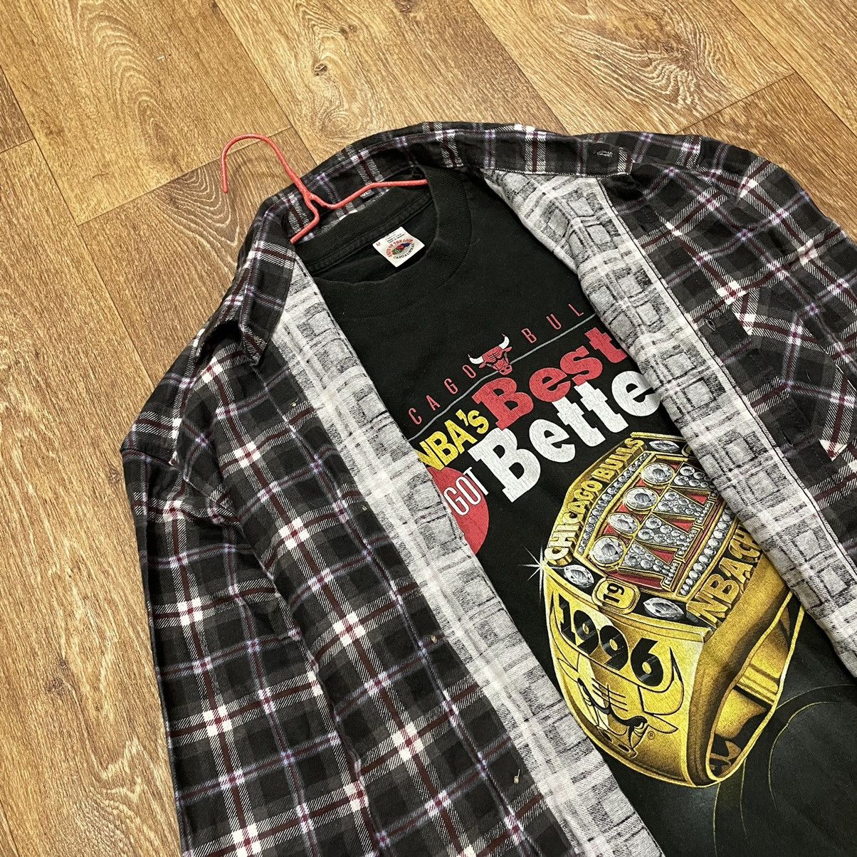 Vintage Vintage 90s Checkered Shirt Grunge Oversized Streetwear XL Size US XL / EU 56 / 4 - 5 Thumbnail