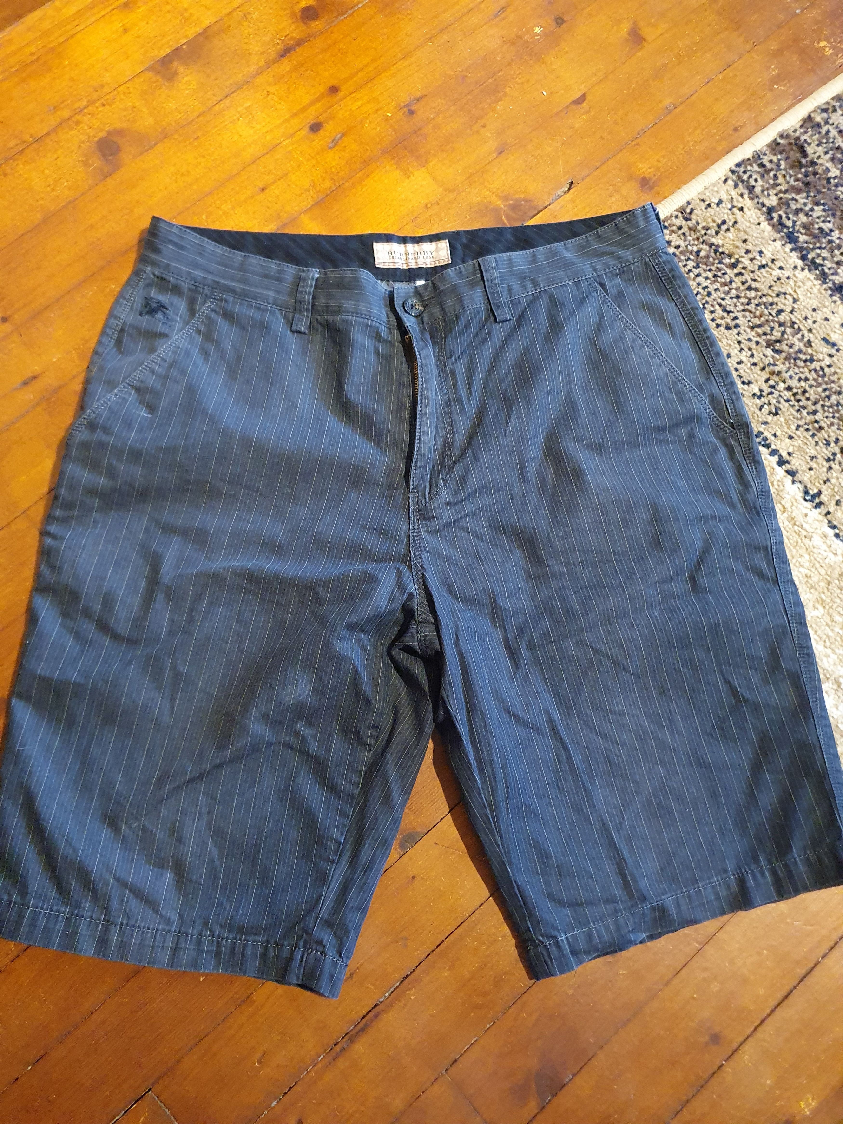 Burberry Burberry Pin Striped SWAG Summer shorts sz 33 Size US 33 - 1 Thumbnail