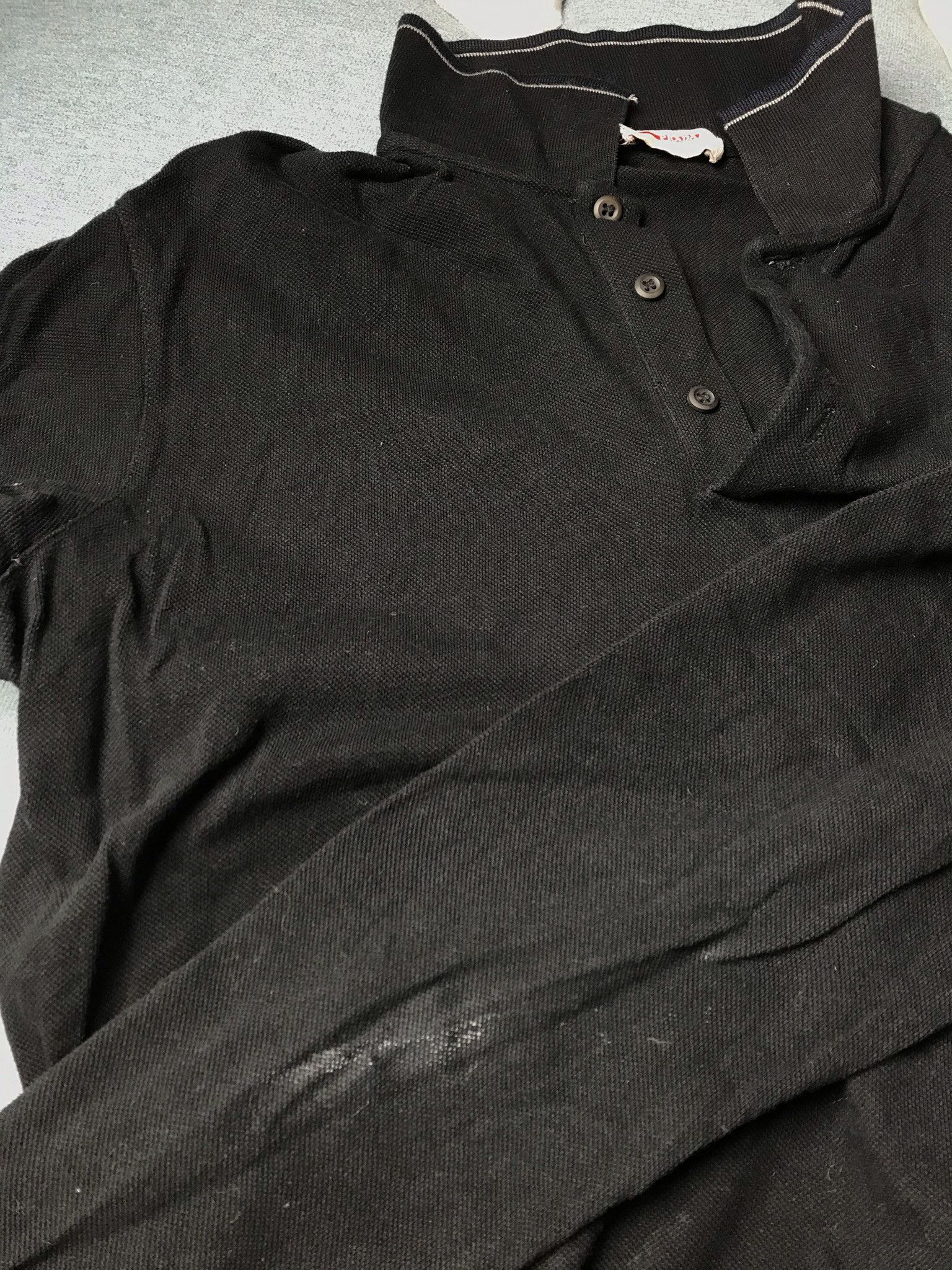 Prada Prada long sleeve polo t-shirt Size US XXL / EU 58 / 5 - 7 Thumbnail
