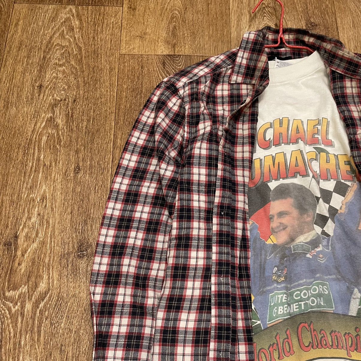 Flannel Vintage Flannel Shirt Travis Scott Style Size US M / EU 48-50 / 2 - 5 Thumbnail