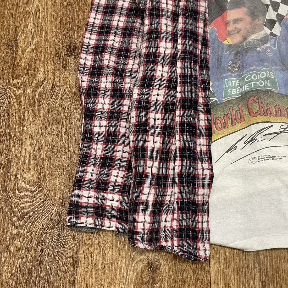 Flannel Vintage Flannel Shirt Travis Scott Style Size US M / EU 48-50 / 2 - 4 Thumbnail