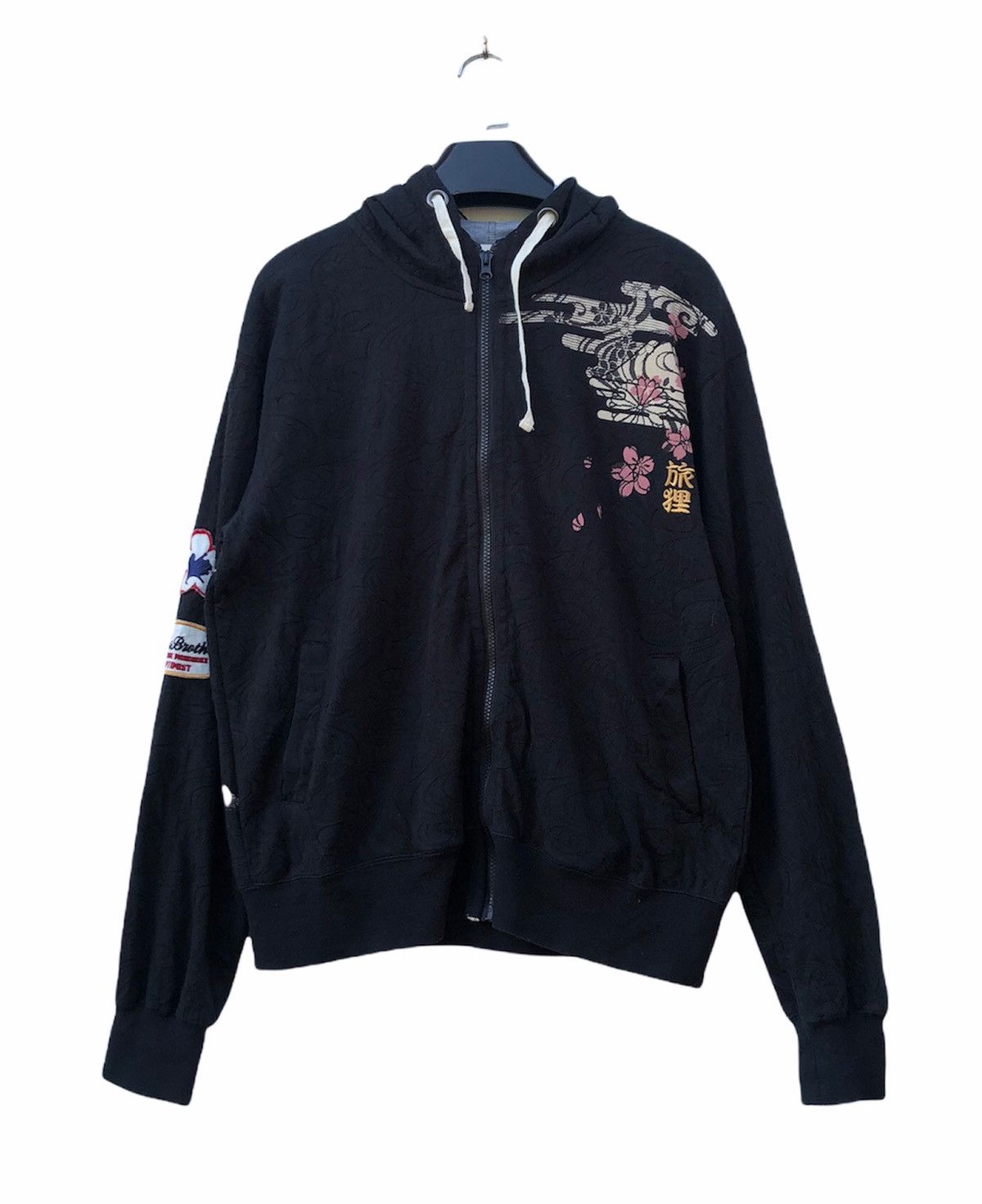 Japanese Brand Japanese Mononoke Embroidery Sweater Size US L / EU 52-54 / 3 - 2 Thumbnail