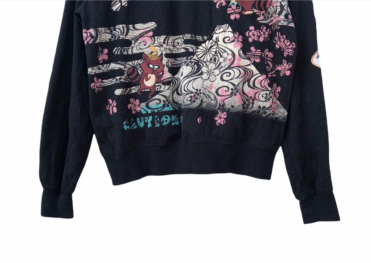 Japanese Brand Japanese Mononoke Embroidery Sweater Size US L / EU 52-54 / 3 - 4 Thumbnail