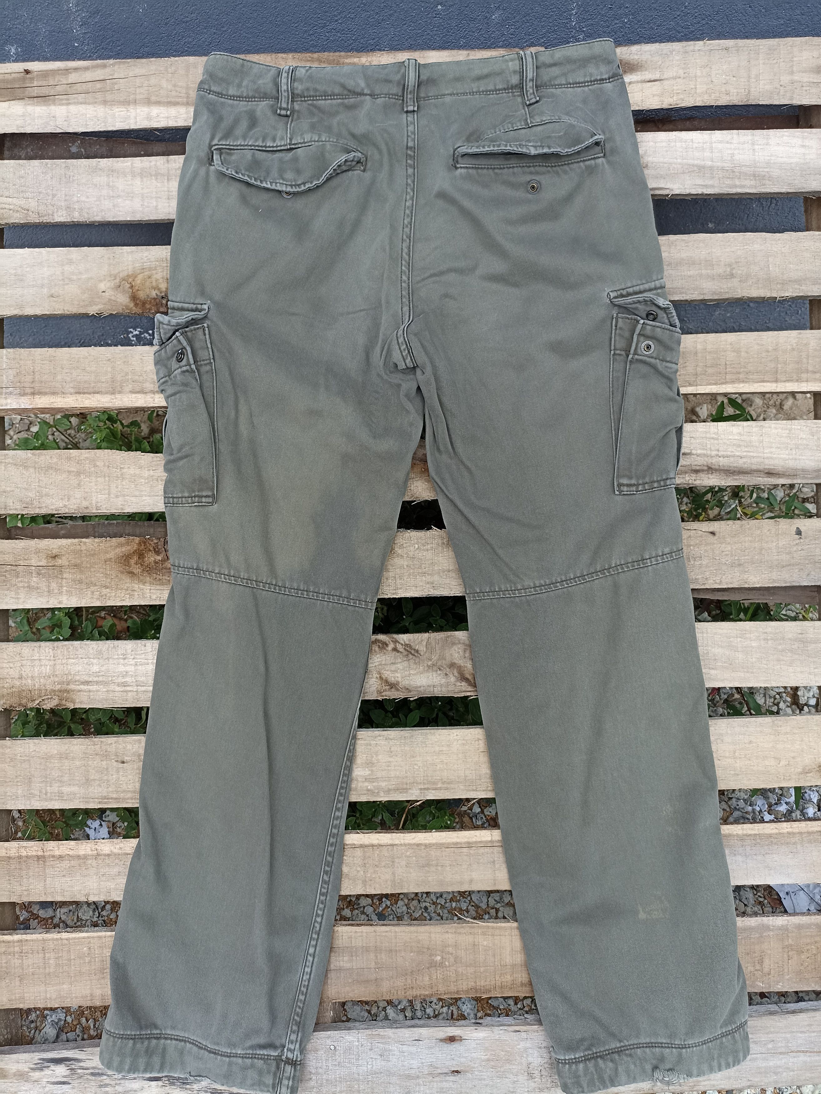 Uniqlo × Vintage Vintage Uniqlo Distressed Cargo Pant Size US 34 / EU 50 - 5 Thumbnail