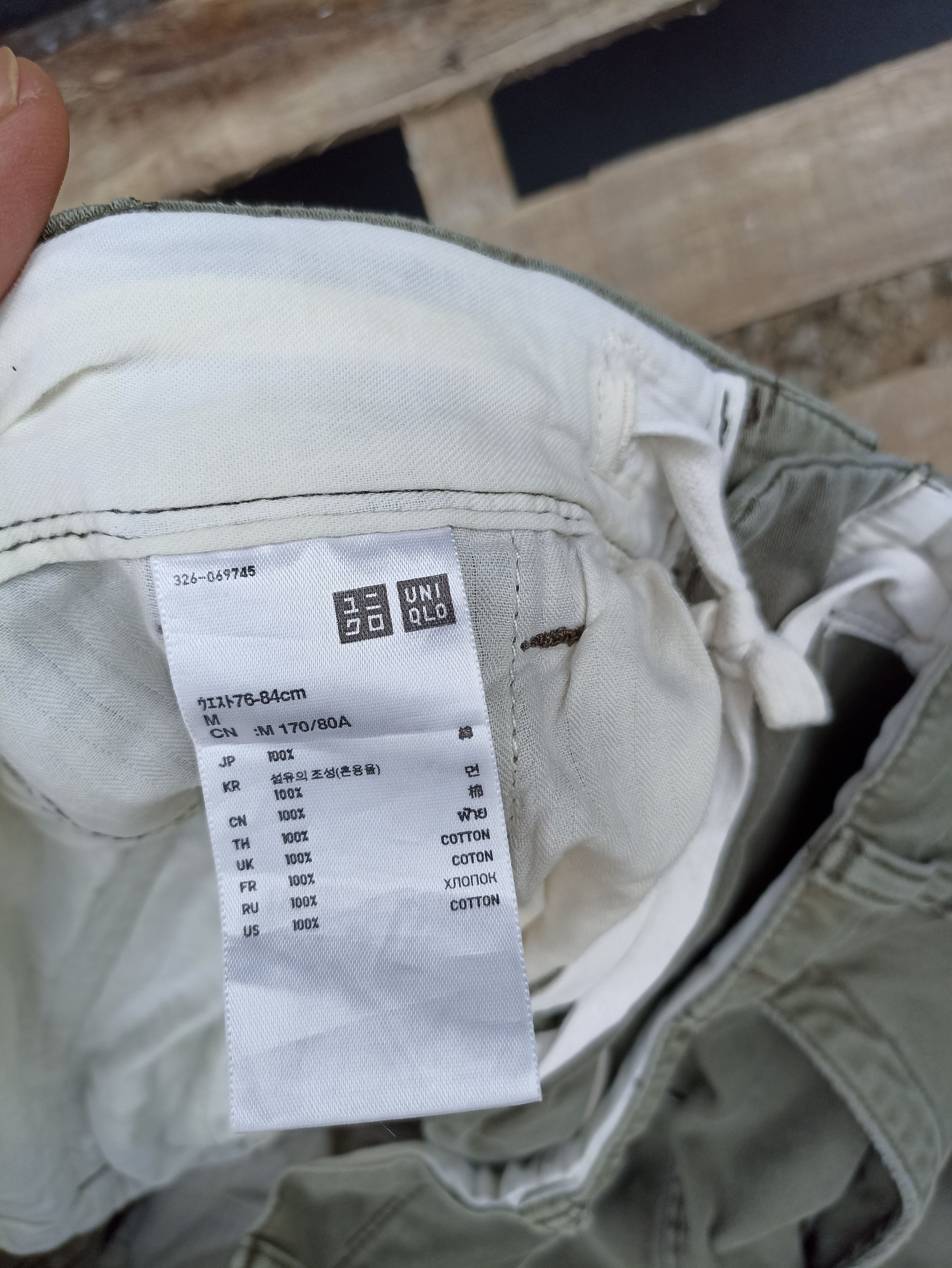 Uniqlo × Vintage Vintage Uniqlo Distressed Cargo Pant Size US 34 / EU 50 - 8 Thumbnail