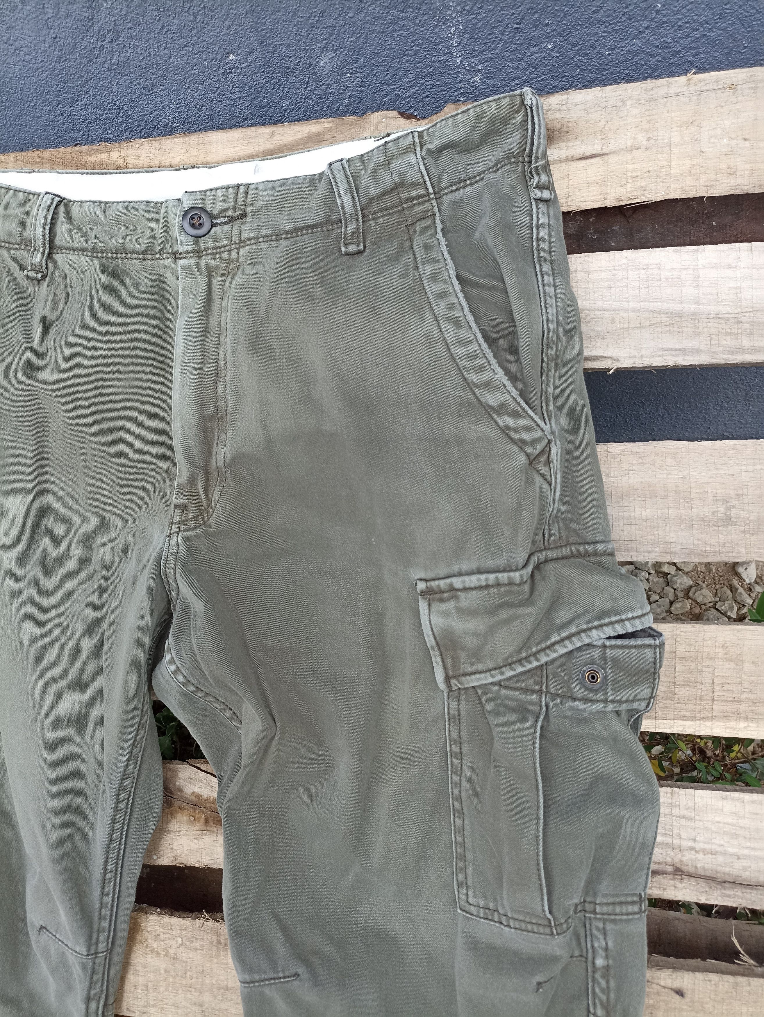 Uniqlo × Vintage Vintage Uniqlo Distressed Cargo Pant Size US 34 / EU 50 - 3 Thumbnail