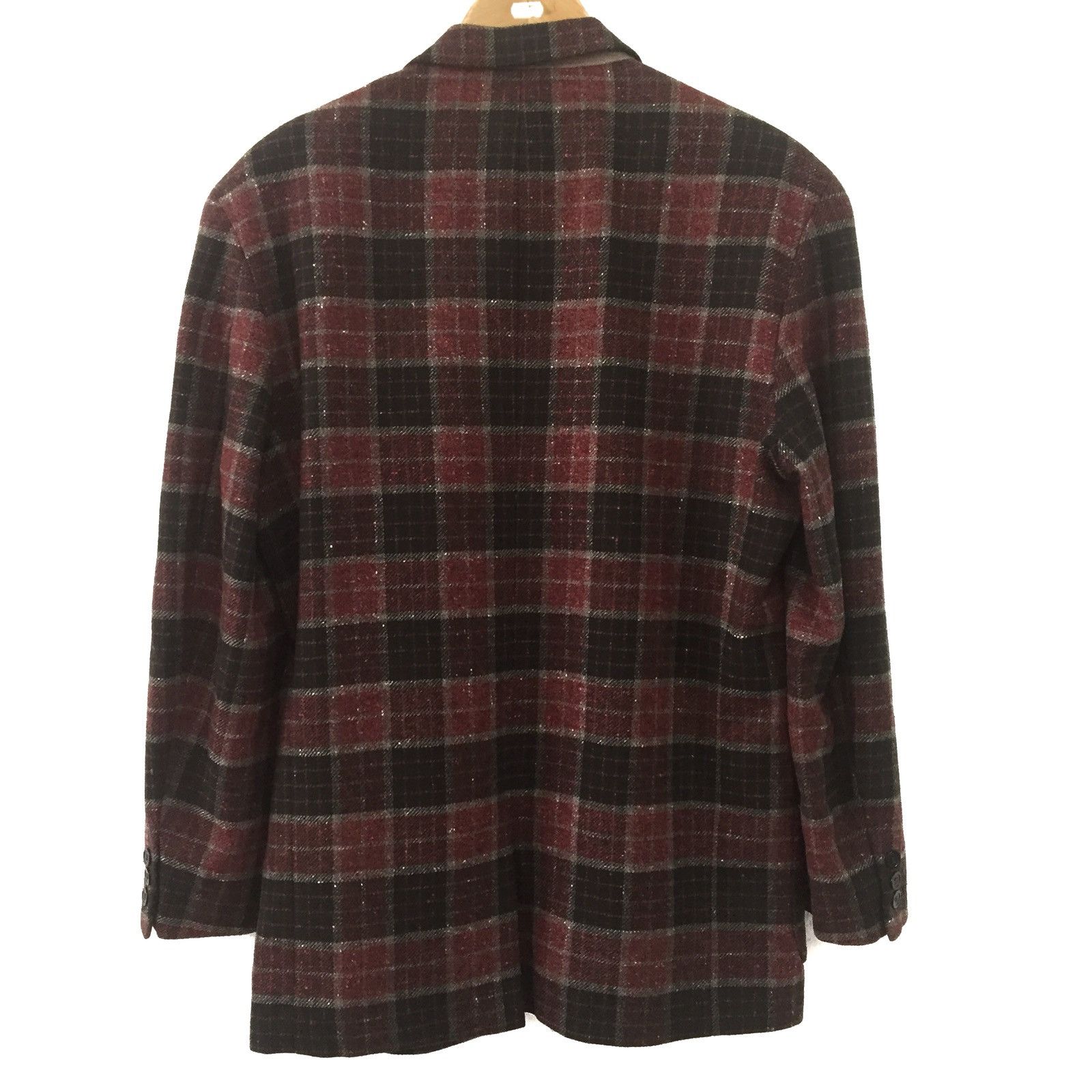 Kenzo Kenzo tartan Wool Coat Blazer Size 34S - 3 Thumbnail