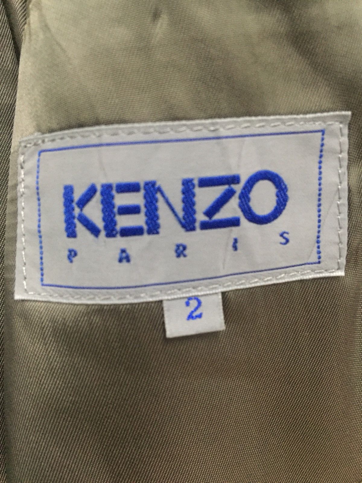 Kenzo Kenzo tartan Wool Coat Blazer Size 34S - 9 Thumbnail