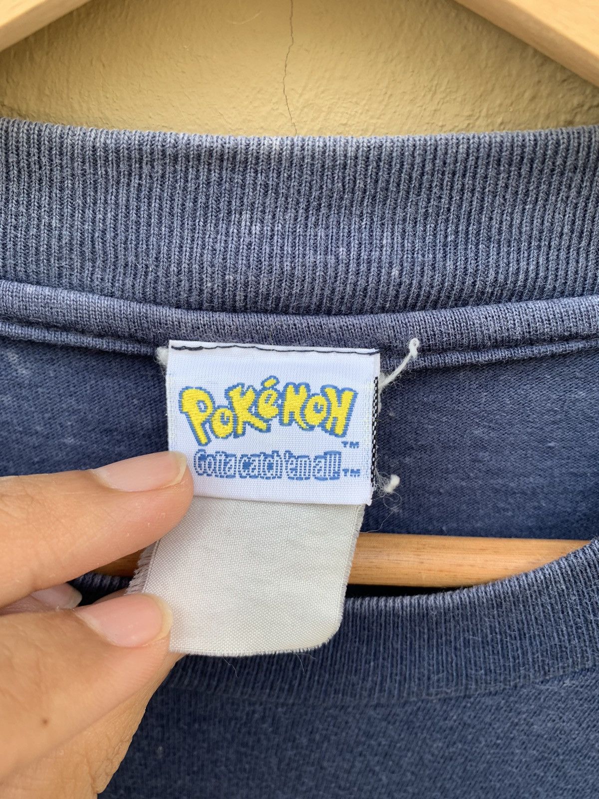 Nintendo × Pokemon × Vintage Vintage Faded 1999 Nintendo Pokemon single Stich Printed Tee Size US M / EU 48-50 / 2 - 10 Thumbnail