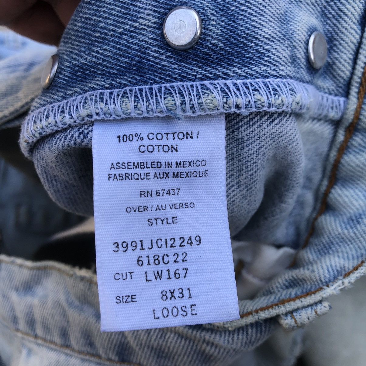 Polo Ralph Lauren × Ralph Lauren 🔥Trash🔥Polo Ralph Lauren Destroy Rips Slay Distress Jeans Size US 30 / EU 46 - 16 Thumbnail